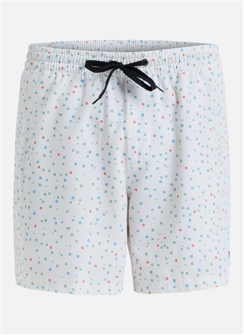 Quiksilver Shorts de bain Surfsilk Straight 16 homme blanc