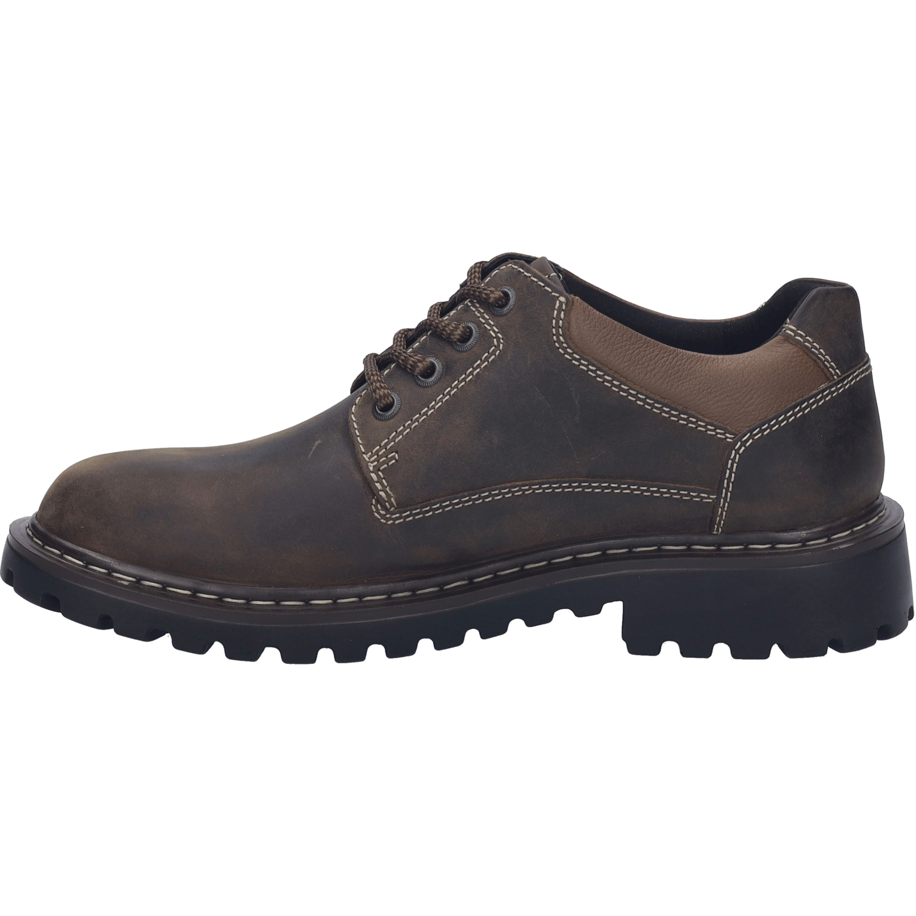Mocassin Homme Josef Seibel Chance 68 - Cuir Vachette, Semelle PU, Construction AGO, Couleur Marron - 10