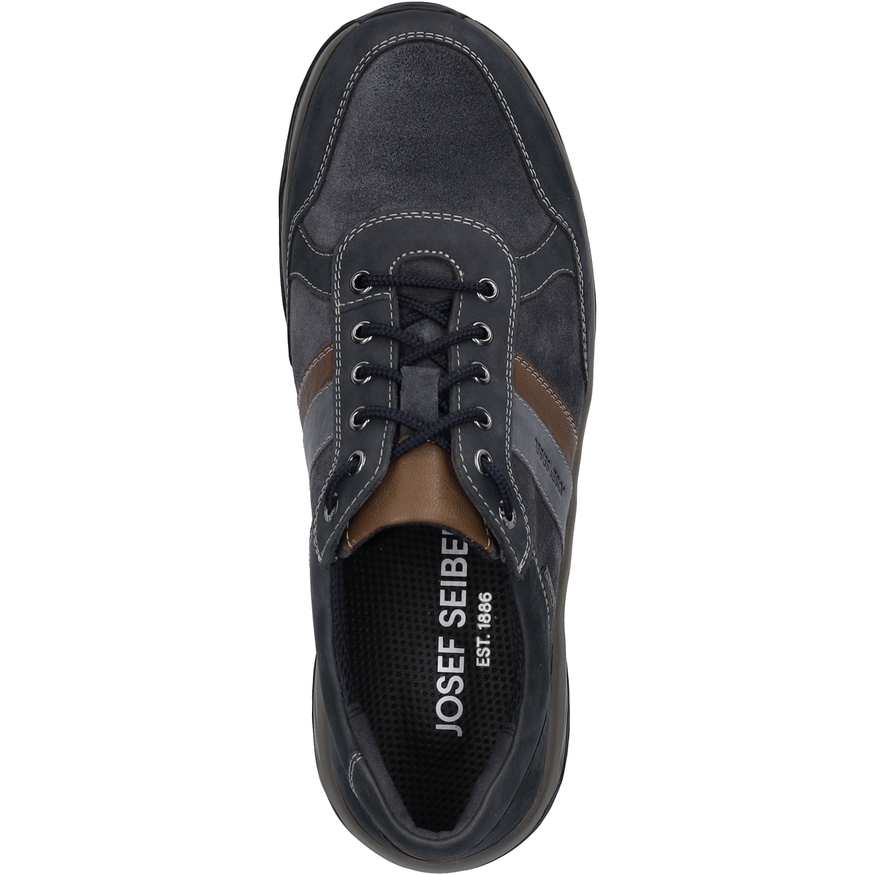 Richelieus Chaussure basse homme bleu Josef Seibel Richelieus Chaussure basse homme bleu Bleu