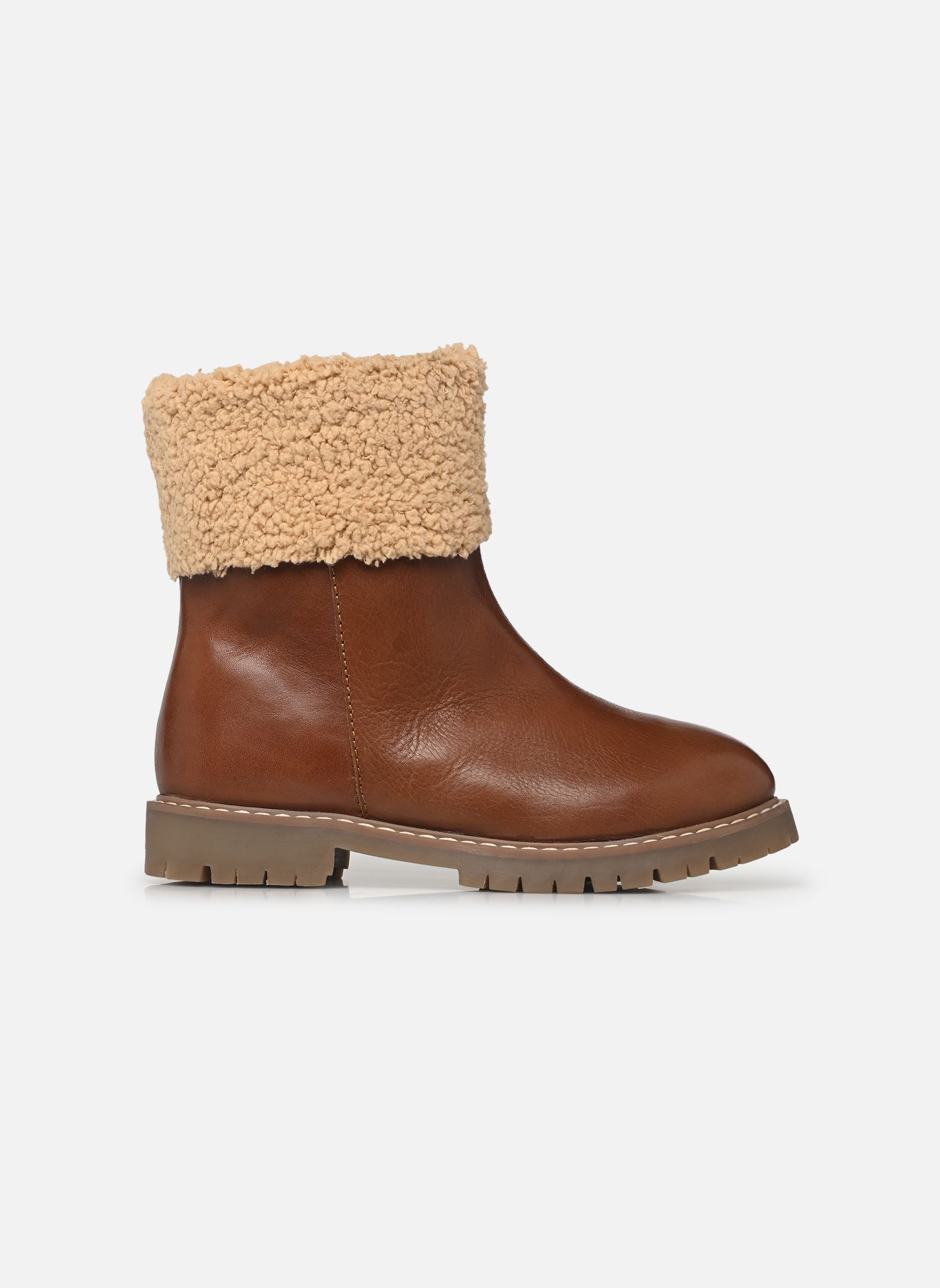 Stiefel KARMELO - bottines fourrées mädchen braun Rose et Martin Stiefel KARMELO - bottines fourrées mädchen braun marron