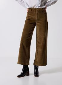 Pantalons larges PANVELOU femme bordeaux