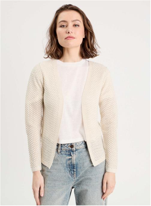 Cache Cache Gilets NEWSARAFING femme blanc