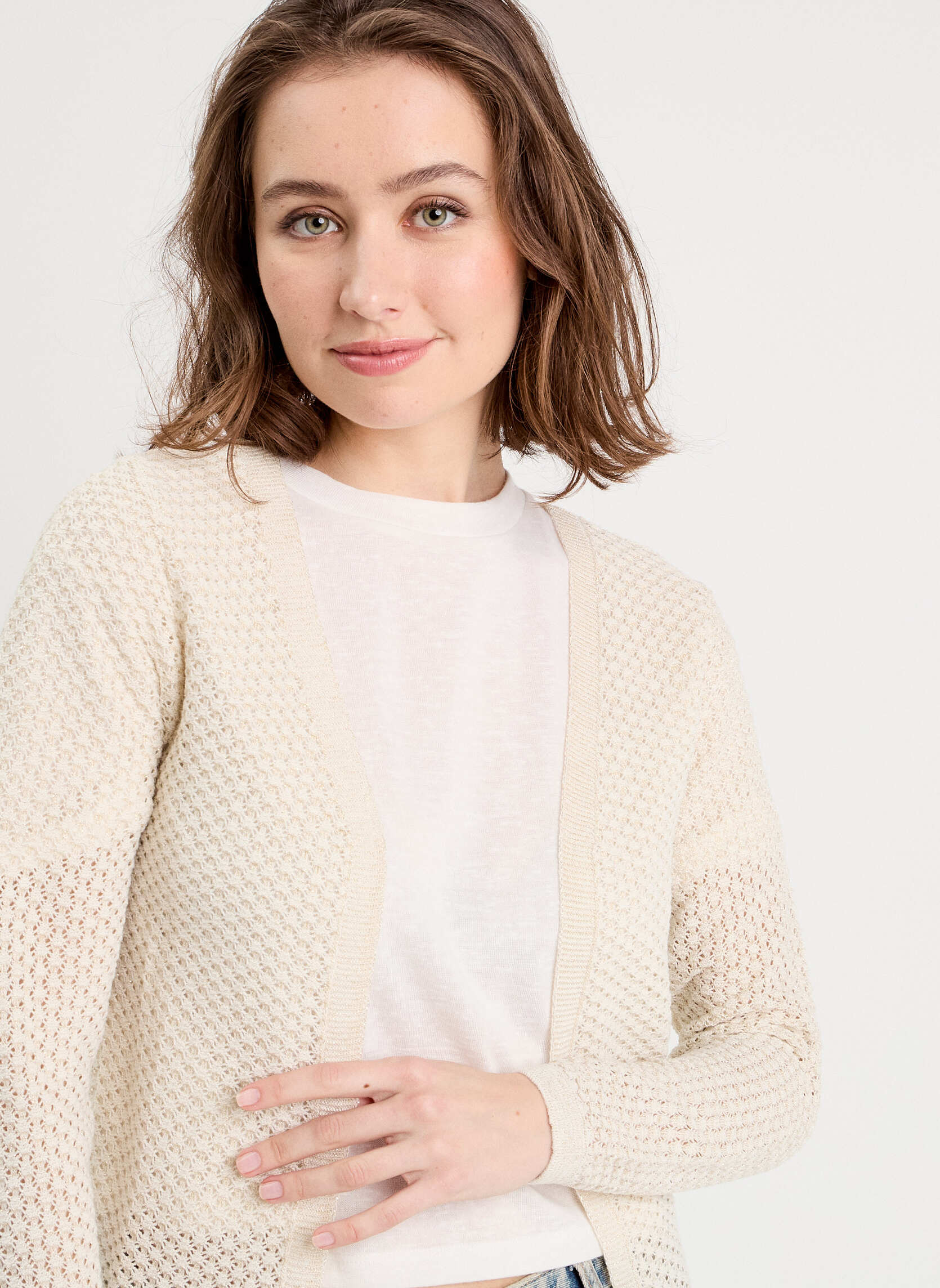 Gilets NEWSARAFING femme blanc Cache Cache Gilets NEWSARAFING femme blanc Blanc