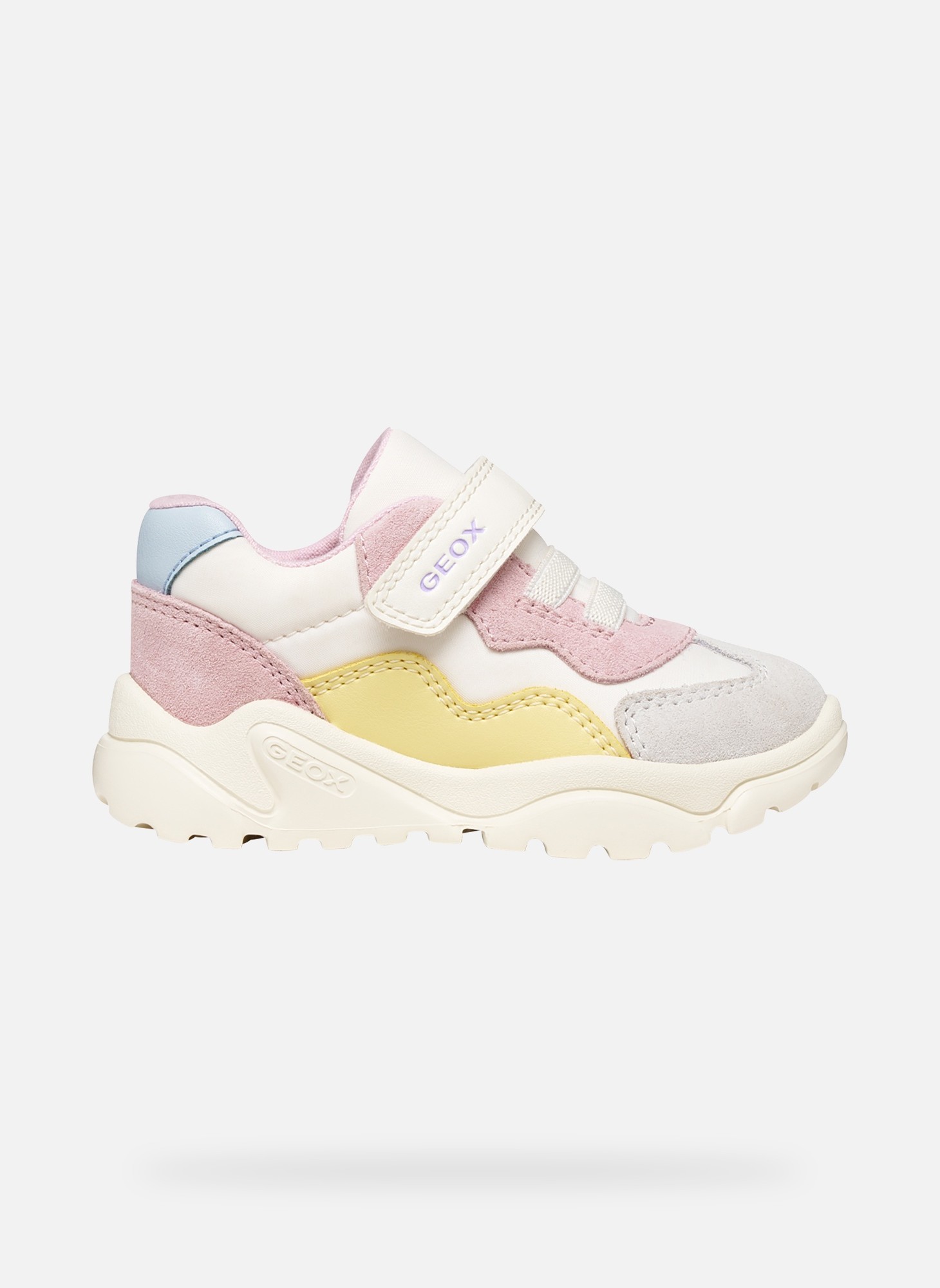 Baskets basses B CIUFCIUF GIRL fille rose Geox Baskets basses B CIUFCIUF GIRL fille rose Rose clair