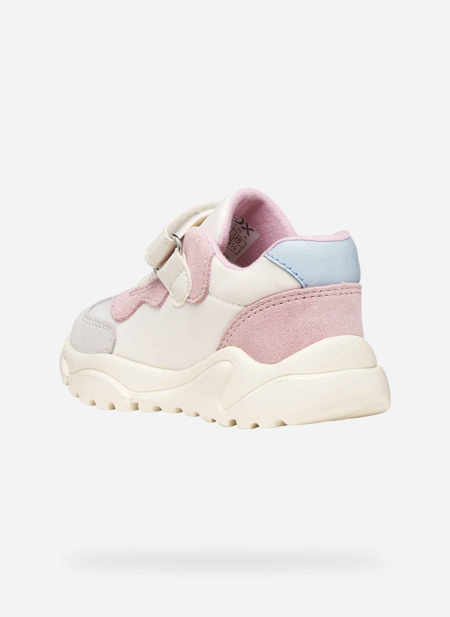 Baskets basses B CIUFCIUF GIRL fille rose Geox Baskets basses B CIUFCIUF GIRL fille rose Rose clair