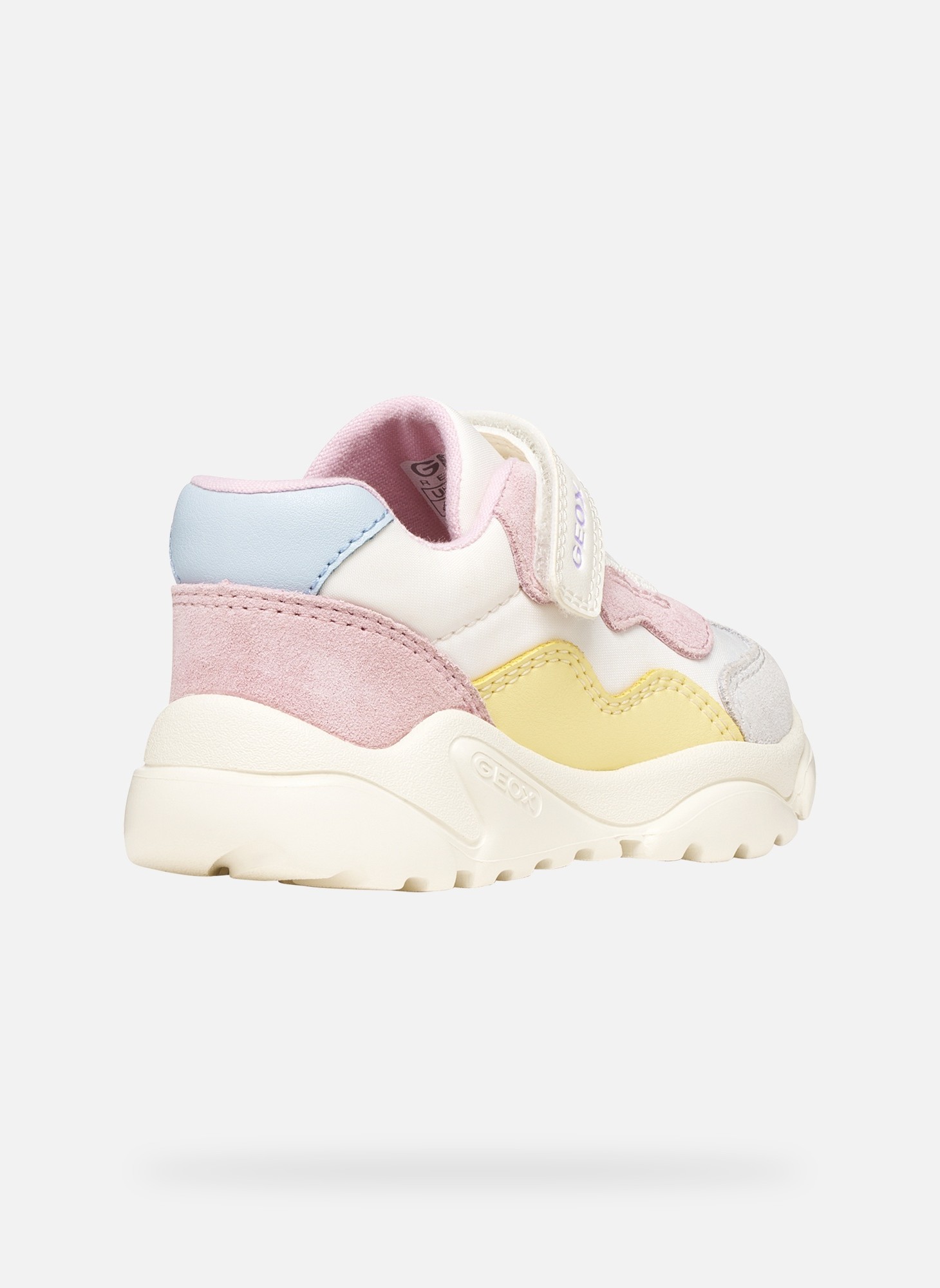 Baskets basses B CIUFCIUF GIRL fille rose Geox Baskets basses B CIUFCIUF GIRL fille rose Rose clair
