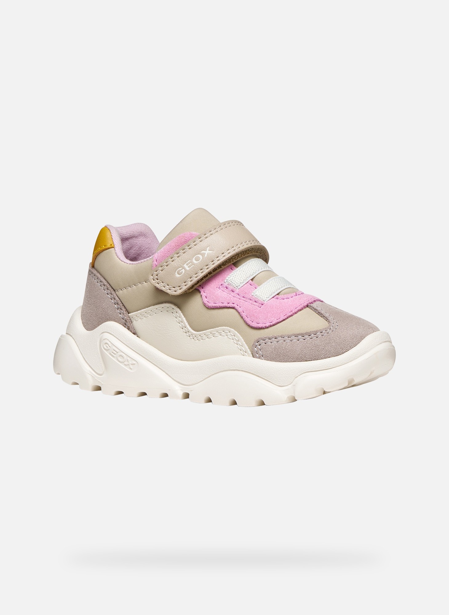 Baskets basses CIUFCIUF BABY GIRL fille beige Geox Baskets basses CIUFCIUF BABY GIRL fille beige Beige