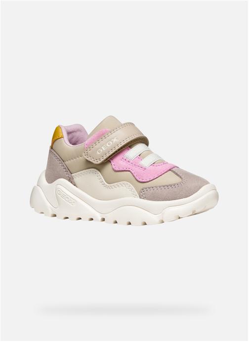 Geox Baskets basses B CIUFCIUF GIRL fille beige