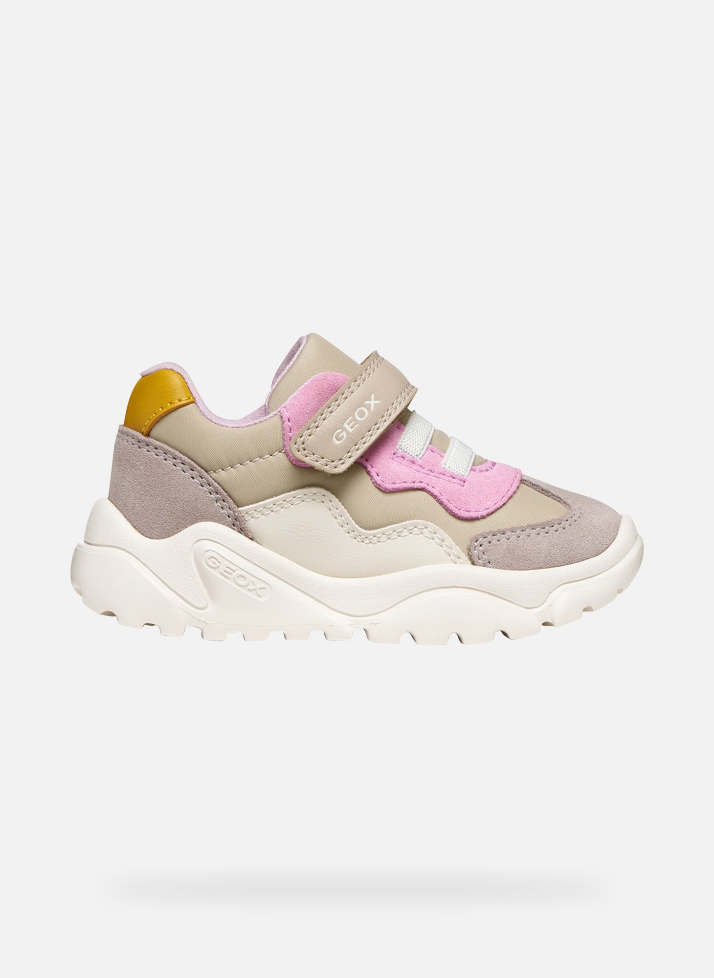 Baskets basses CIUFCIUF BABY GIRL fille beige Geox Baskets basses CIUFCIUF BABY GIRL fille beige Beige