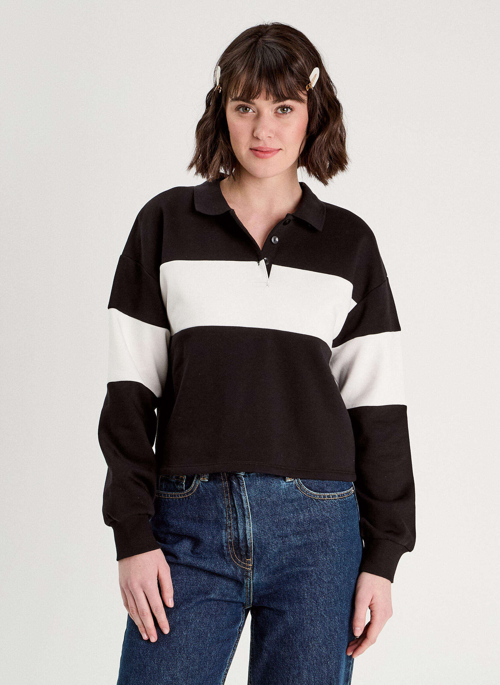 Polos Polo - LPOLCHERRY femme noir Cache Cache Polos Polo - LPOLCHERRY femme noir Noir