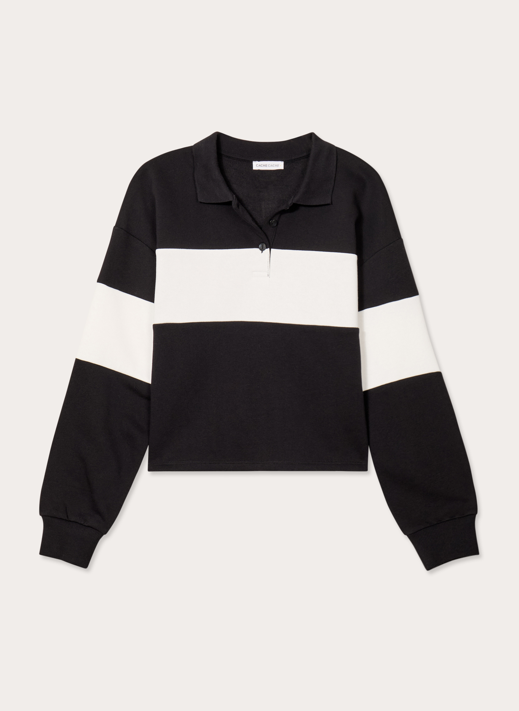 Polos Polo - LPOLCHERRY femme noir Cache Cache Polos Polo - LPOLCHERRY femme noir Noir