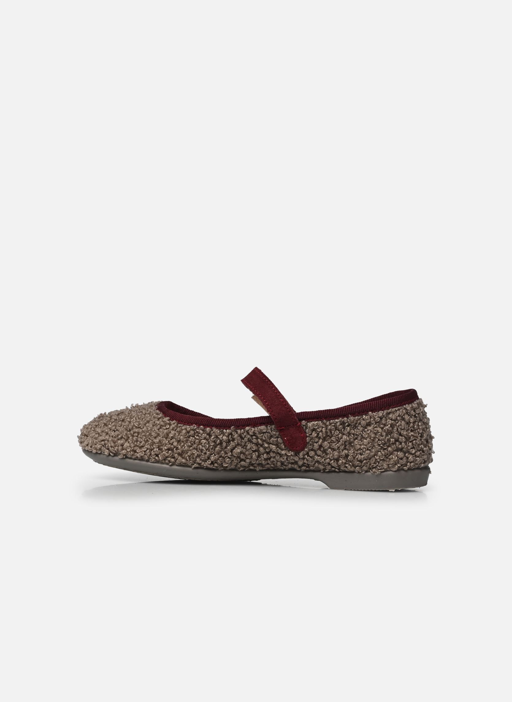 Hausschuhe BILIANE mädchen braun Rose et Martin Hausschuhe BILIANE mädchen braun Sherpa taupe