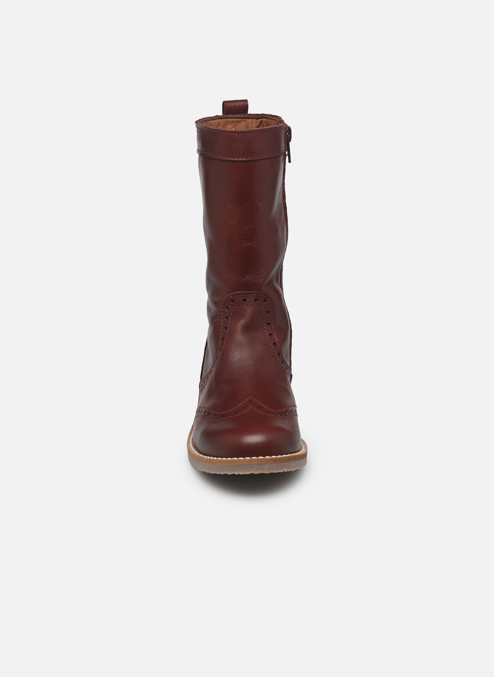 Bottes BIREANE fille bordeaux Rose et Martin Bottes BIREANE fille bordeaux marron