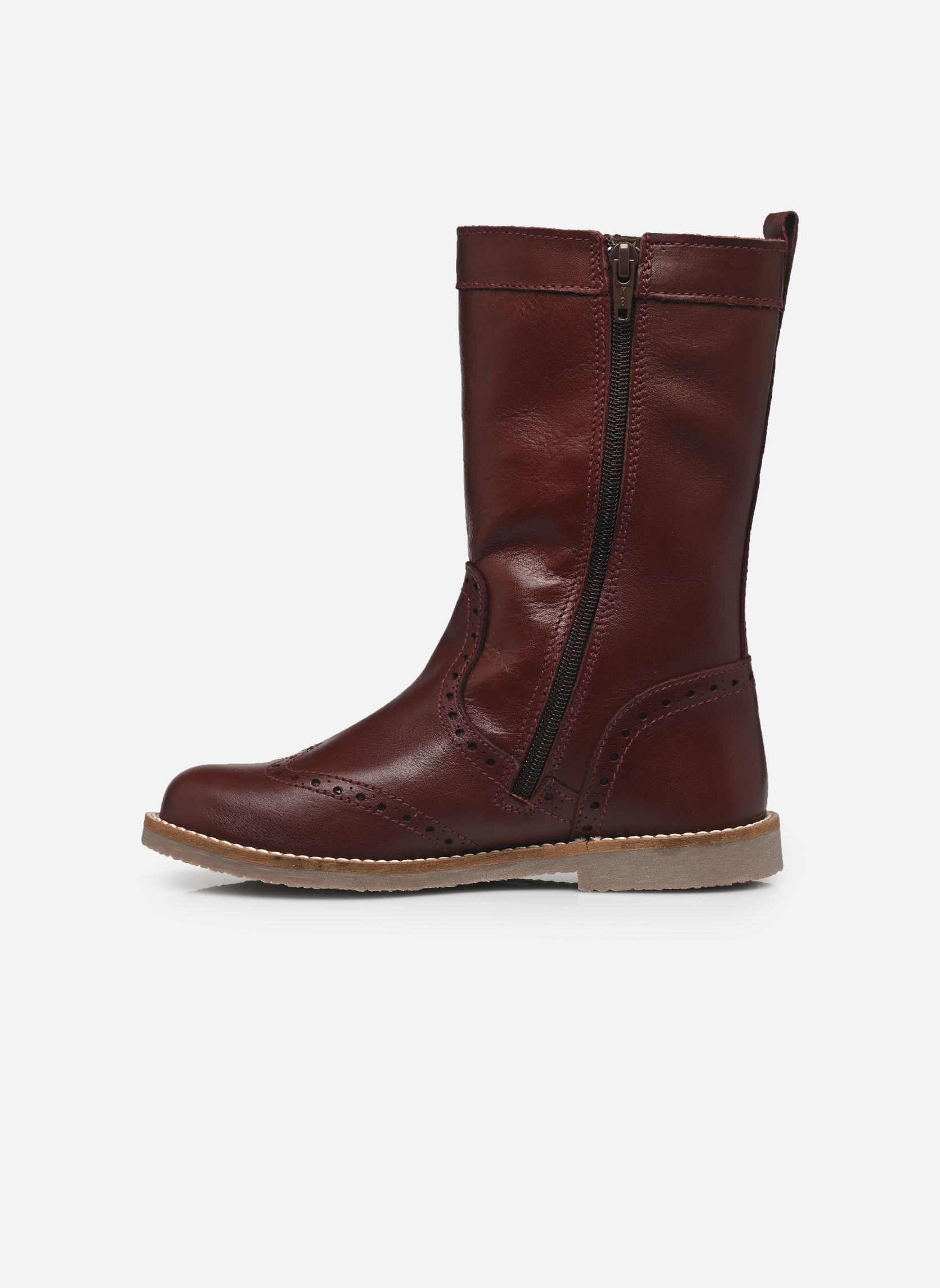 Bottes BIREANE fille bordeaux Rose et Martin Bottes BIREANE fille bordeaux marron