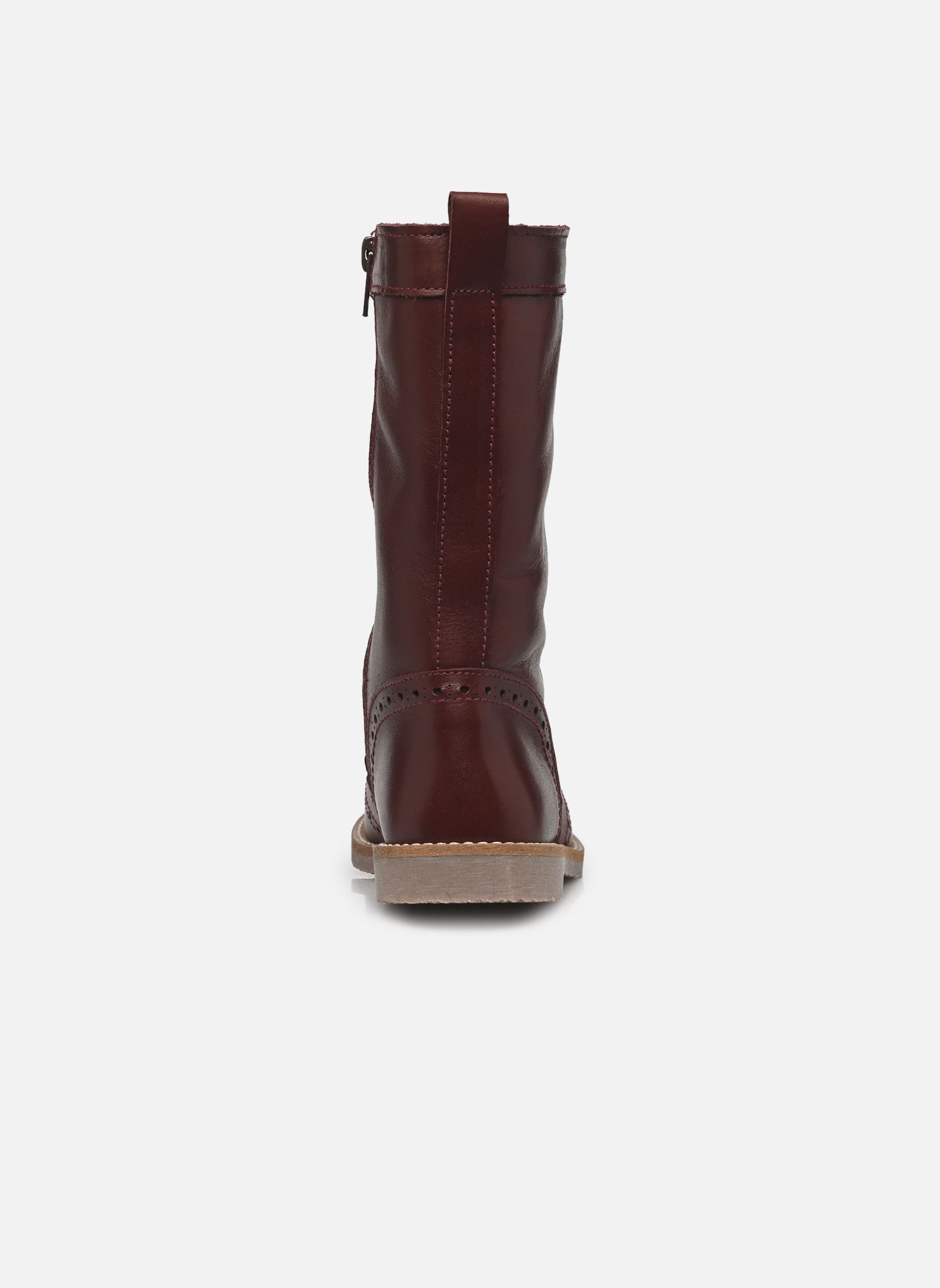 Bottes BIREANE fille bordeaux Rose et Martin Bottes BIREANE fille bordeaux marron