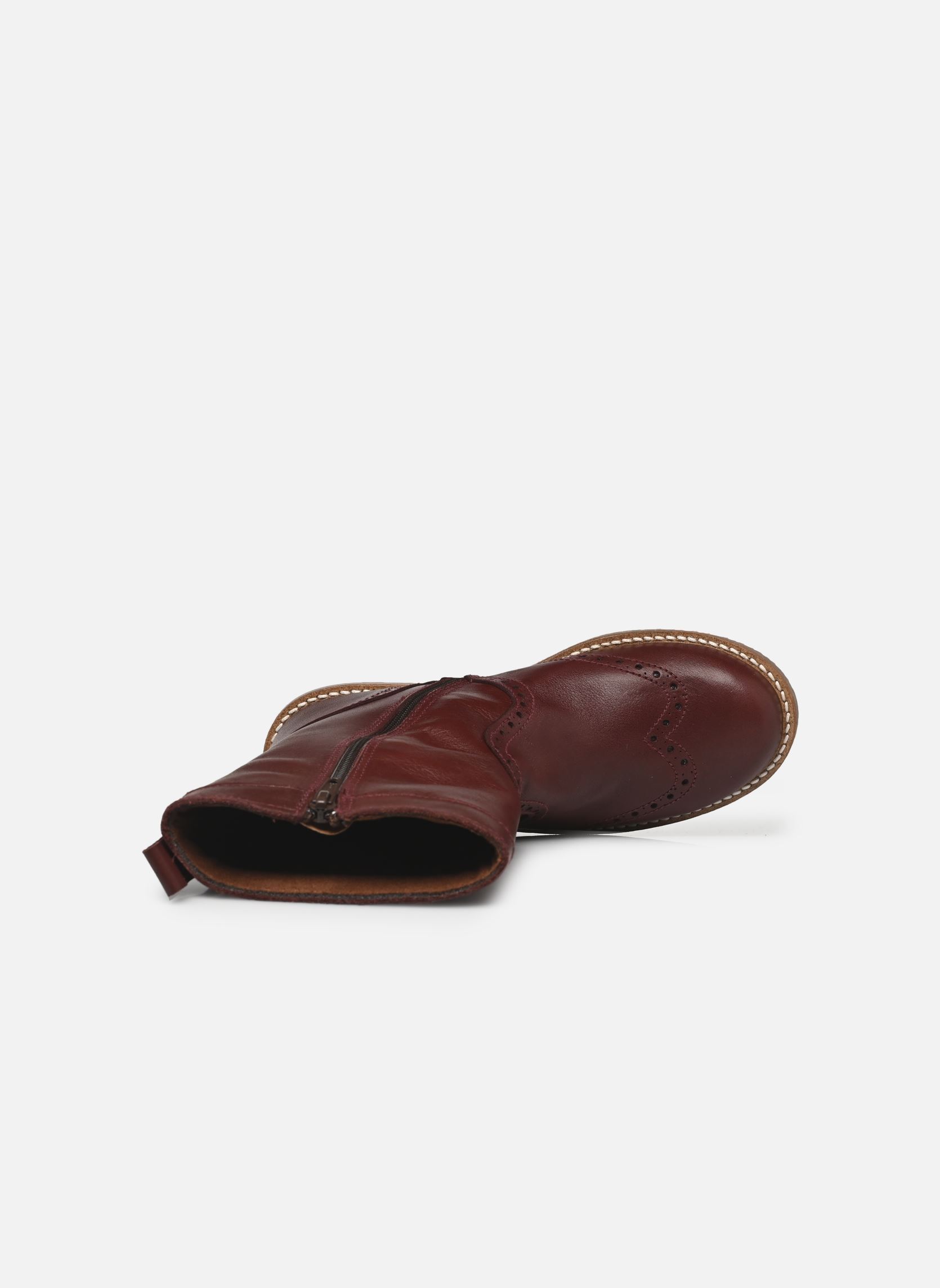 Bottes BIREANE fille bordeaux Rose et Martin Bottes BIREANE fille bordeaux marron