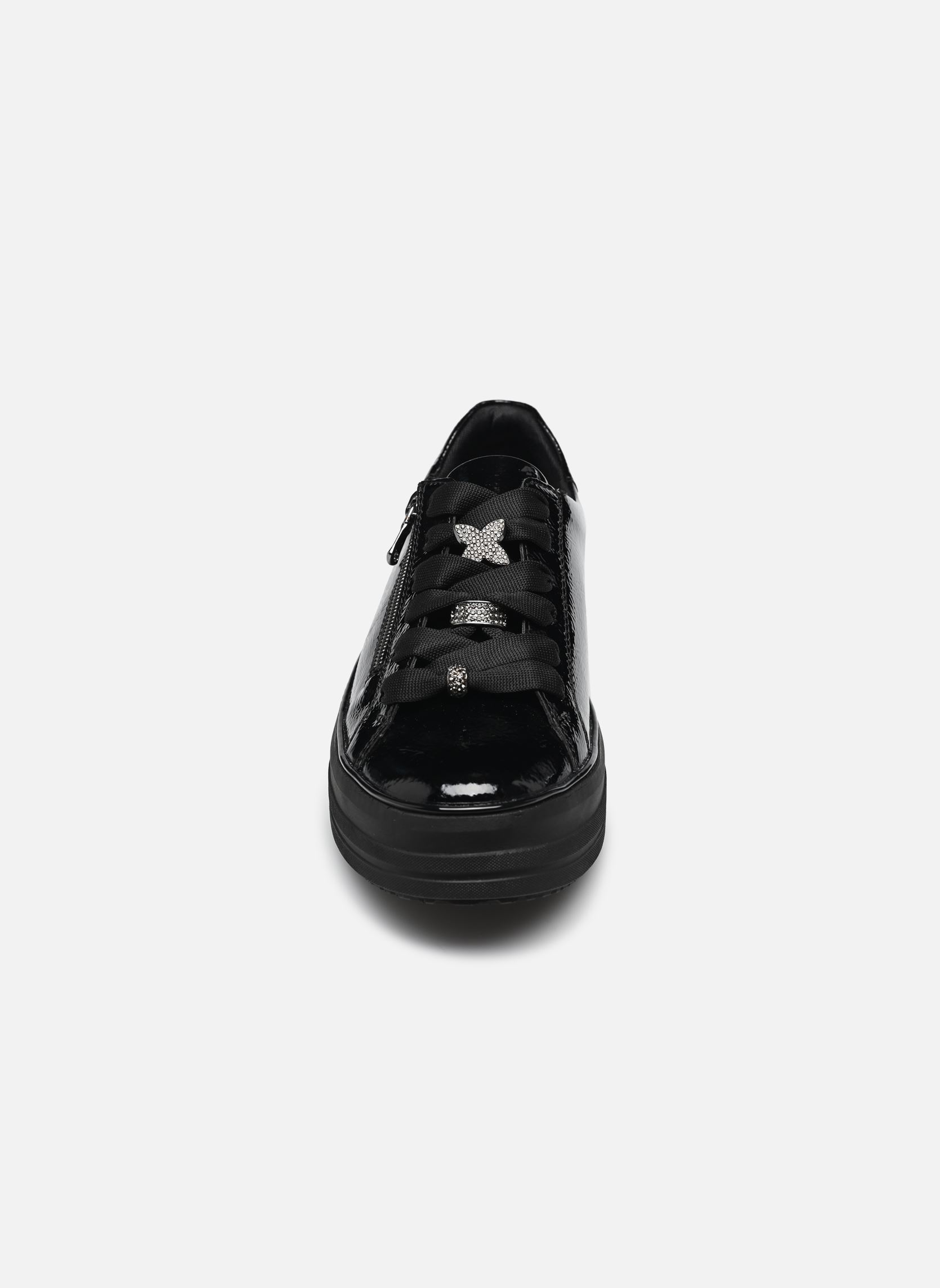 Baskets compensées D1C09 femme noir Remonte Baskets compensées D1C09 femme noir NERO/BLACK