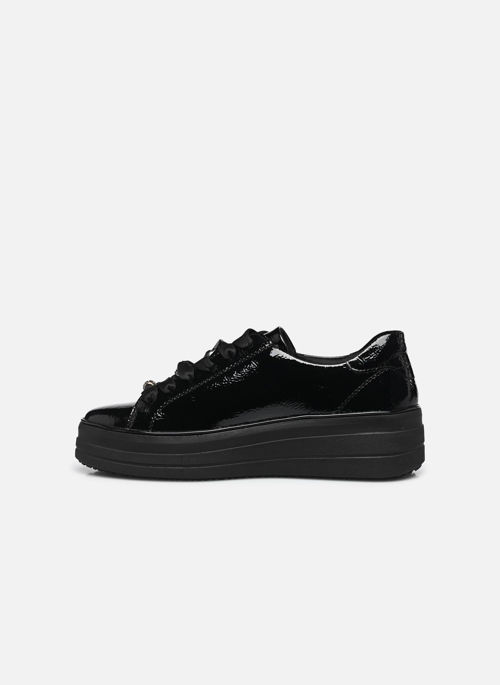 Baskets compensées D1C09 femme noir Remonte Baskets compensées D1C09 femme noir NERO/BLACK