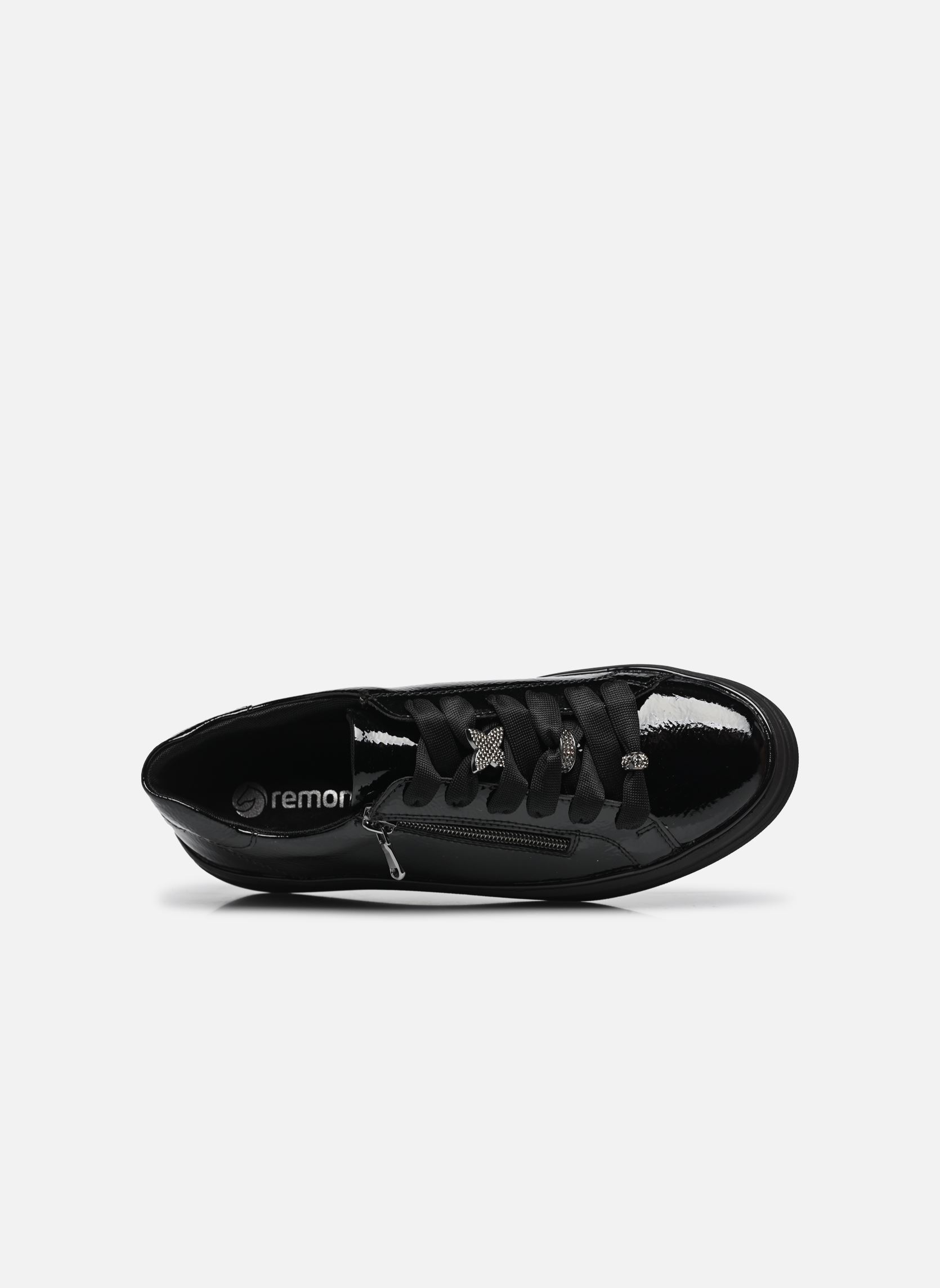 Baskets compensées D1C09 femme noir Remonte Baskets compensées D1C09 femme noir NERO/BLACK