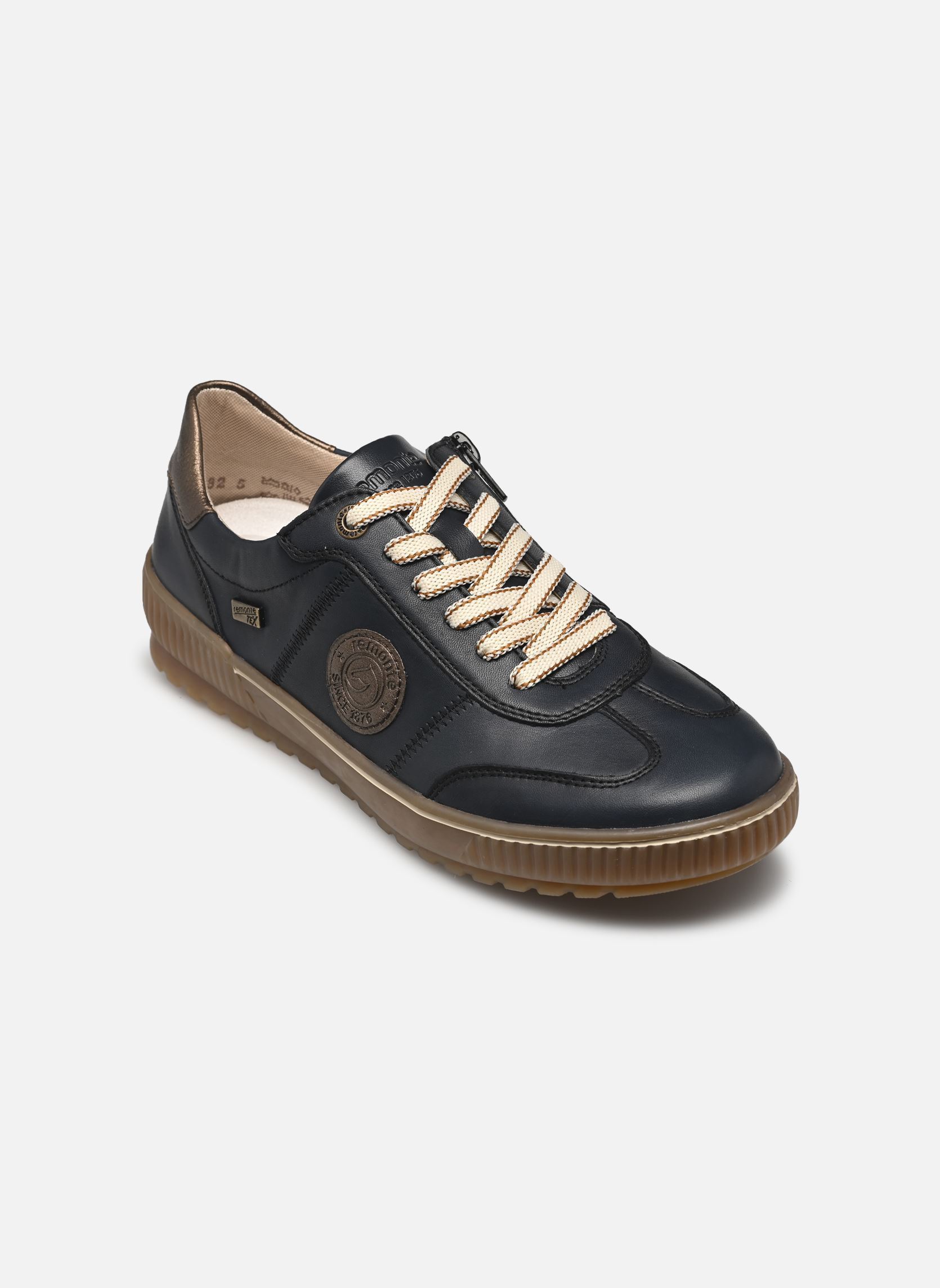 Zapatillas bajas D0702 mujer azul Remonte Zapatillas bajas D0702 mujer azul PAZIFIK/BRONZE/PAZIFIK