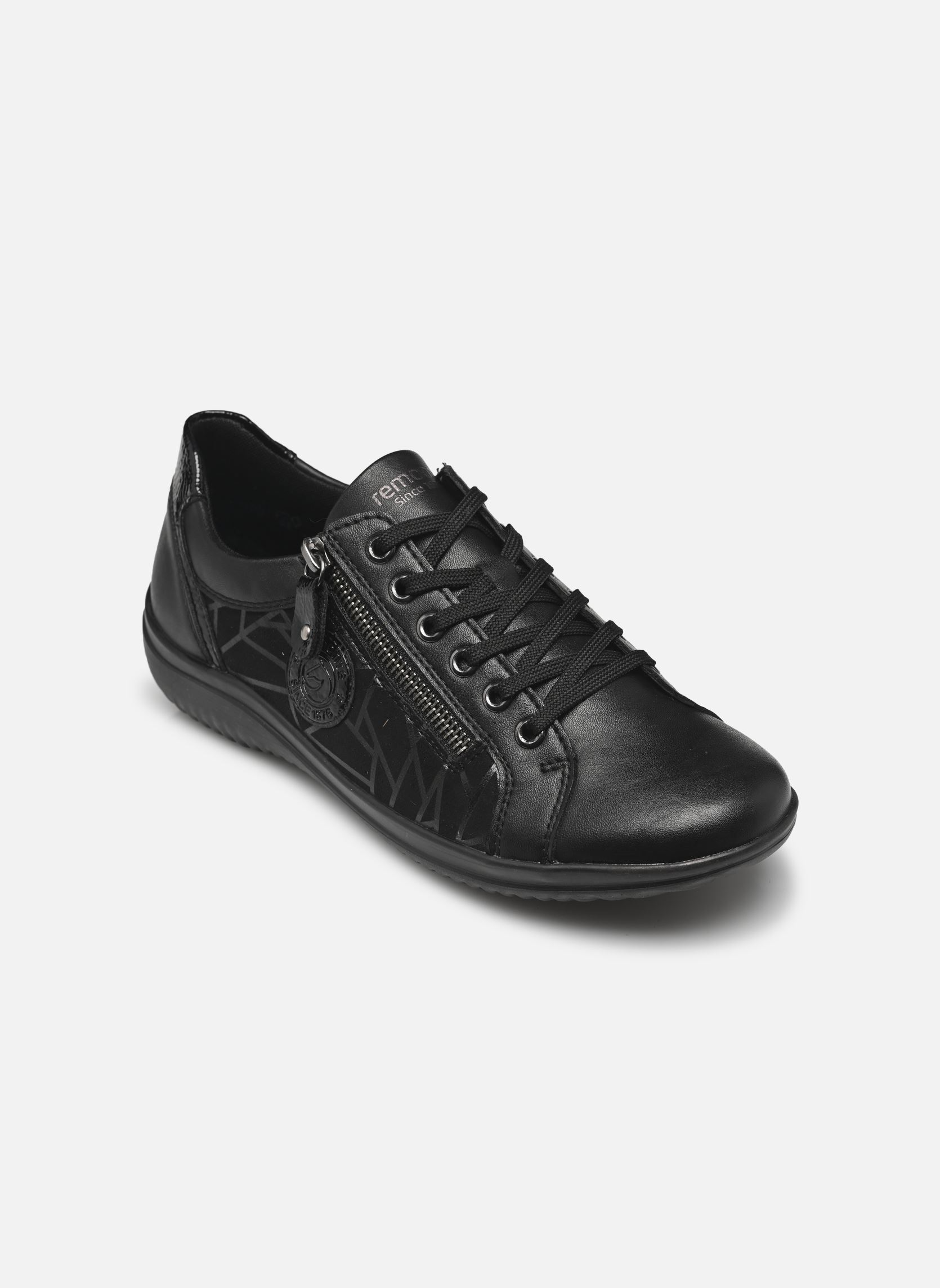 Baskets basses D1E10 femme noir Remonte Baskets basses D1E10 femme noir SCHWARZ/SCHWARZ/SCHWARZ-SHINY/