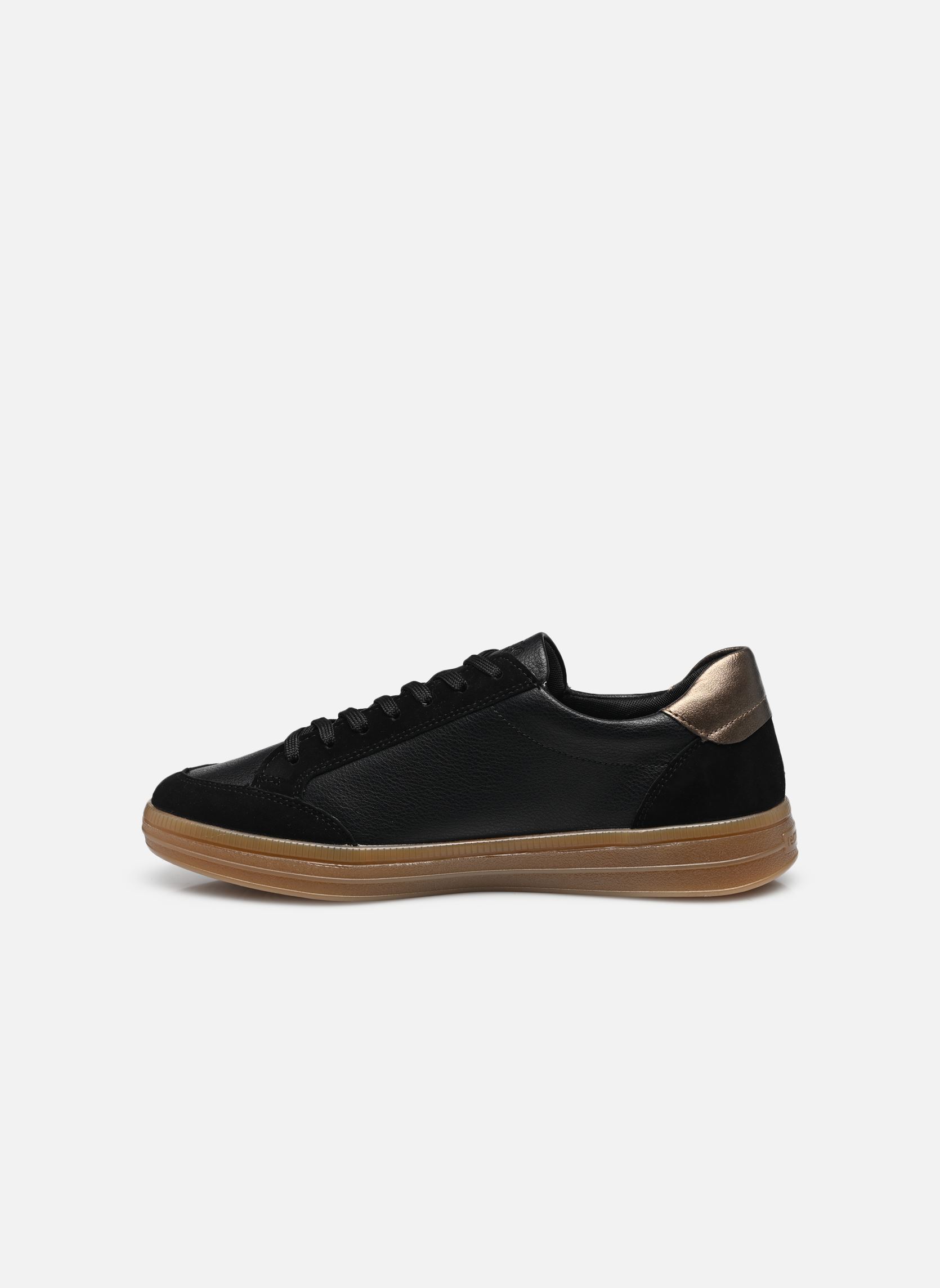 Niedrige Sneaker D2C04 damen schwarz Remonte Niedrige Sneaker D2C04 damen schwarz SCHWARZ/SCHWARZ/BROWN/BRONZE/S