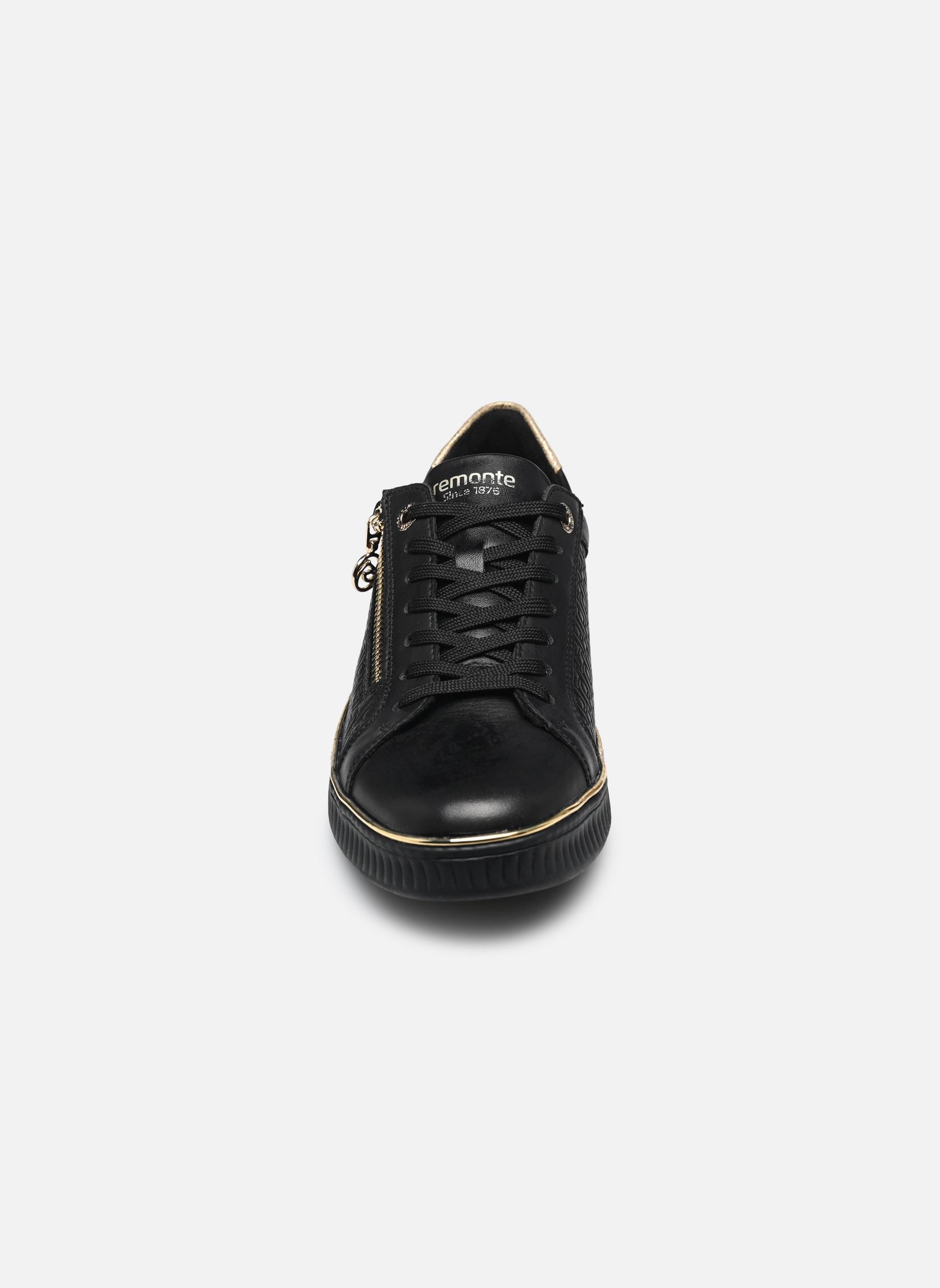 Zapatillas bajas D2E00 mujer negro Remonte Zapatillas bajas D2E00 mujer negro SCHWARZ/ALLOY/SCHWARZ/GINGER-G