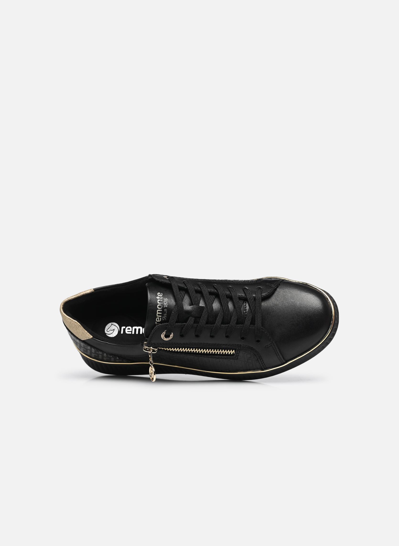 Zapatillas bajas D2E00 mujer negro Remonte Zapatillas bajas D2E00 mujer negro SCHWARZ/ALLOY/SCHWARZ/GINGER-G