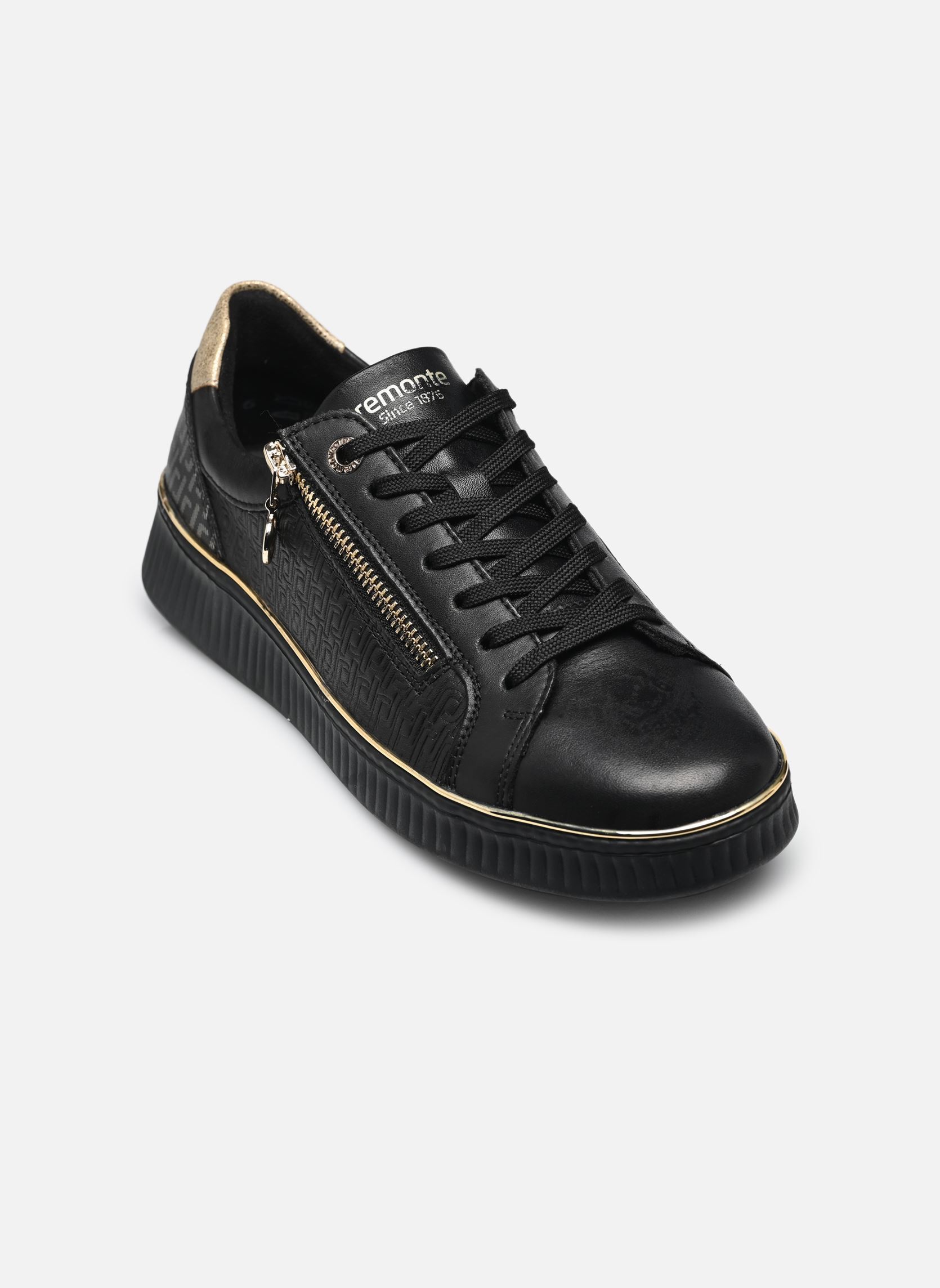 Zapatillas bajas D2E00 mujer negro Remonte Zapatillas bajas D2E00 mujer negro SCHWARZ/ALLOY/SCHWARZ/GINGER-G