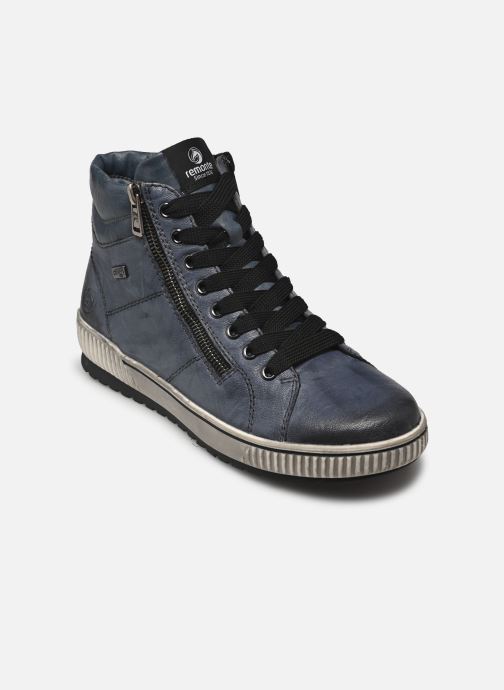 Remonte Baskets montantes D0772 femme bleu