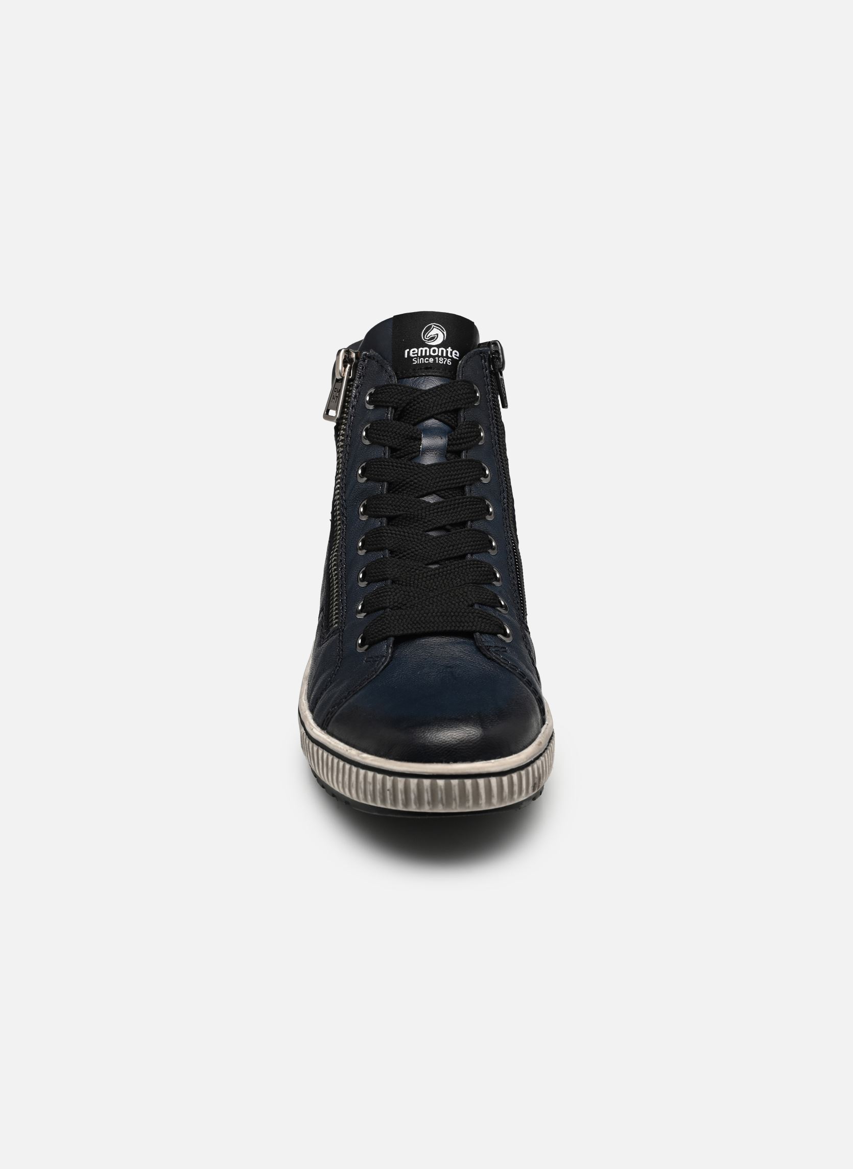 Hoge sneakers D0772 dames blauw Remonte Hoge sneakers D0772 dames blauw MARE/PAZIFIK/MARE