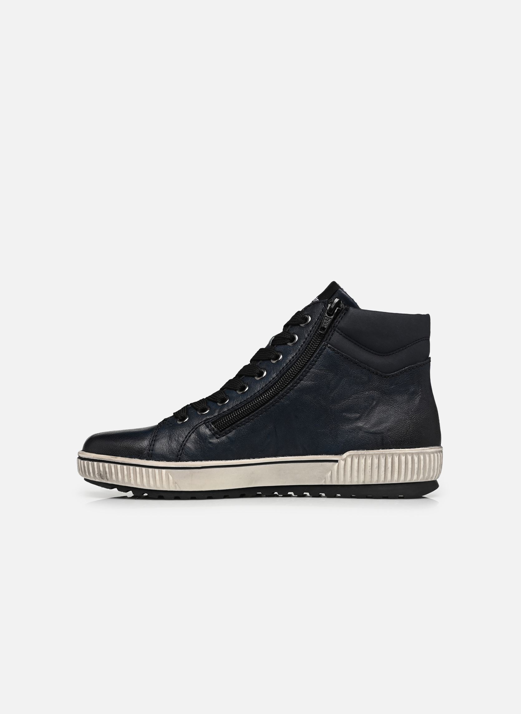 Hoge sneakers D0772 dames blauw Remonte Hoge sneakers D0772 dames blauw MARE/PAZIFIK/MARE