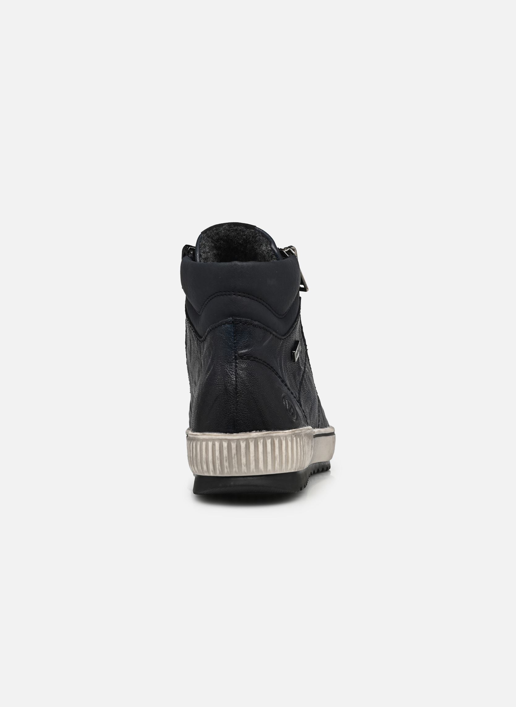 Hoge sneakers D0772 dames blauw Remonte Hoge sneakers D0772 dames blauw MARE/PAZIFIK/MARE