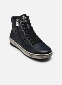 Baskets montantes D0772 femme bleu