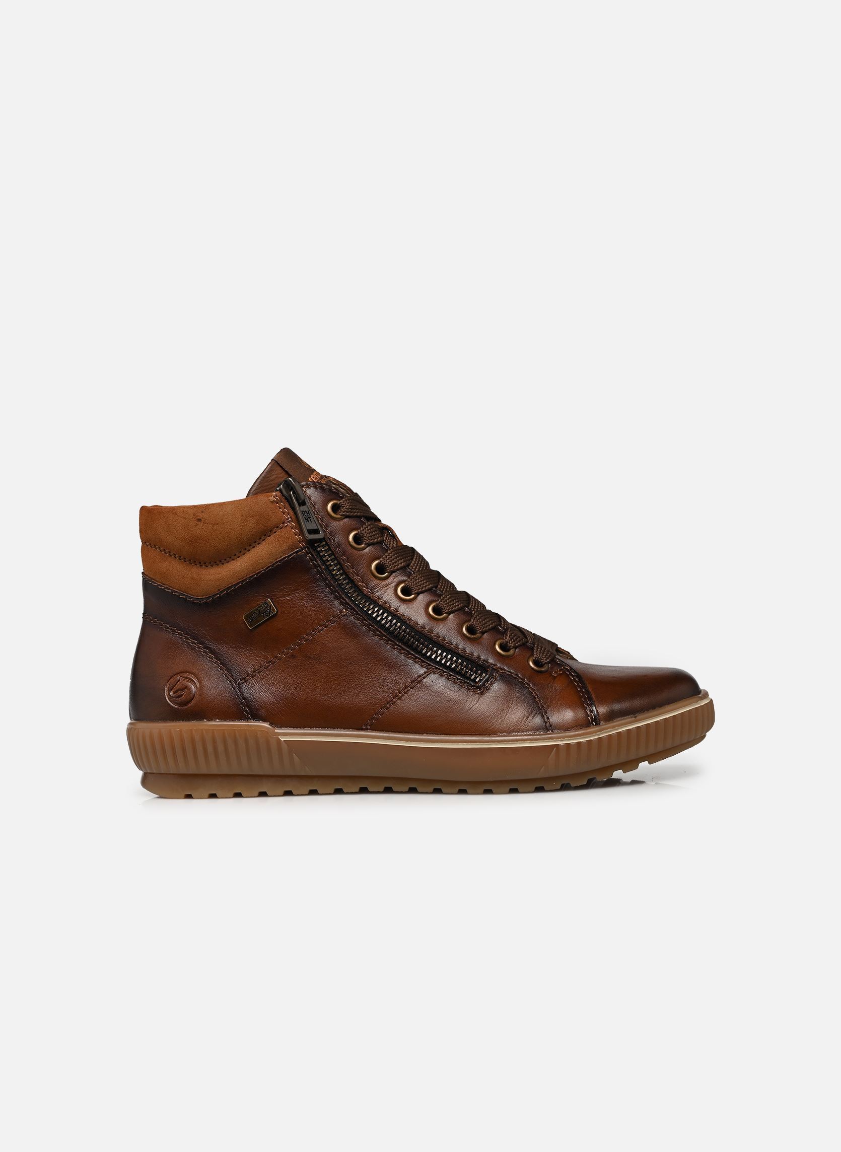 Hoge sneakers D0772 dames bruin Remonte Hoge sneakers D0772 dames bruin MUSKAT/REH/MUSKAT