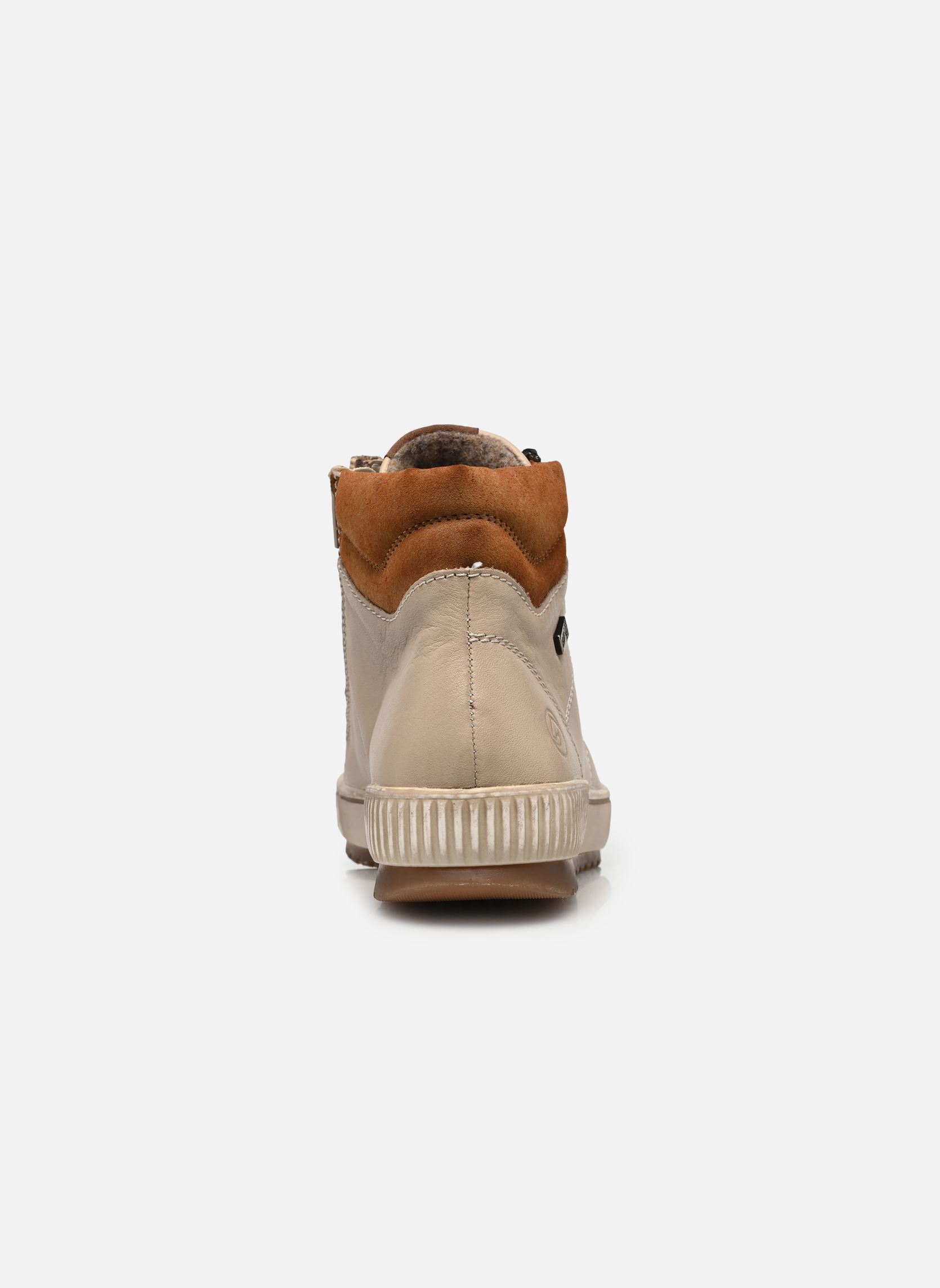 Baskets montantes D0772 femme beige Remonte Baskets montantes D0772 femme beige GINGER/REH
