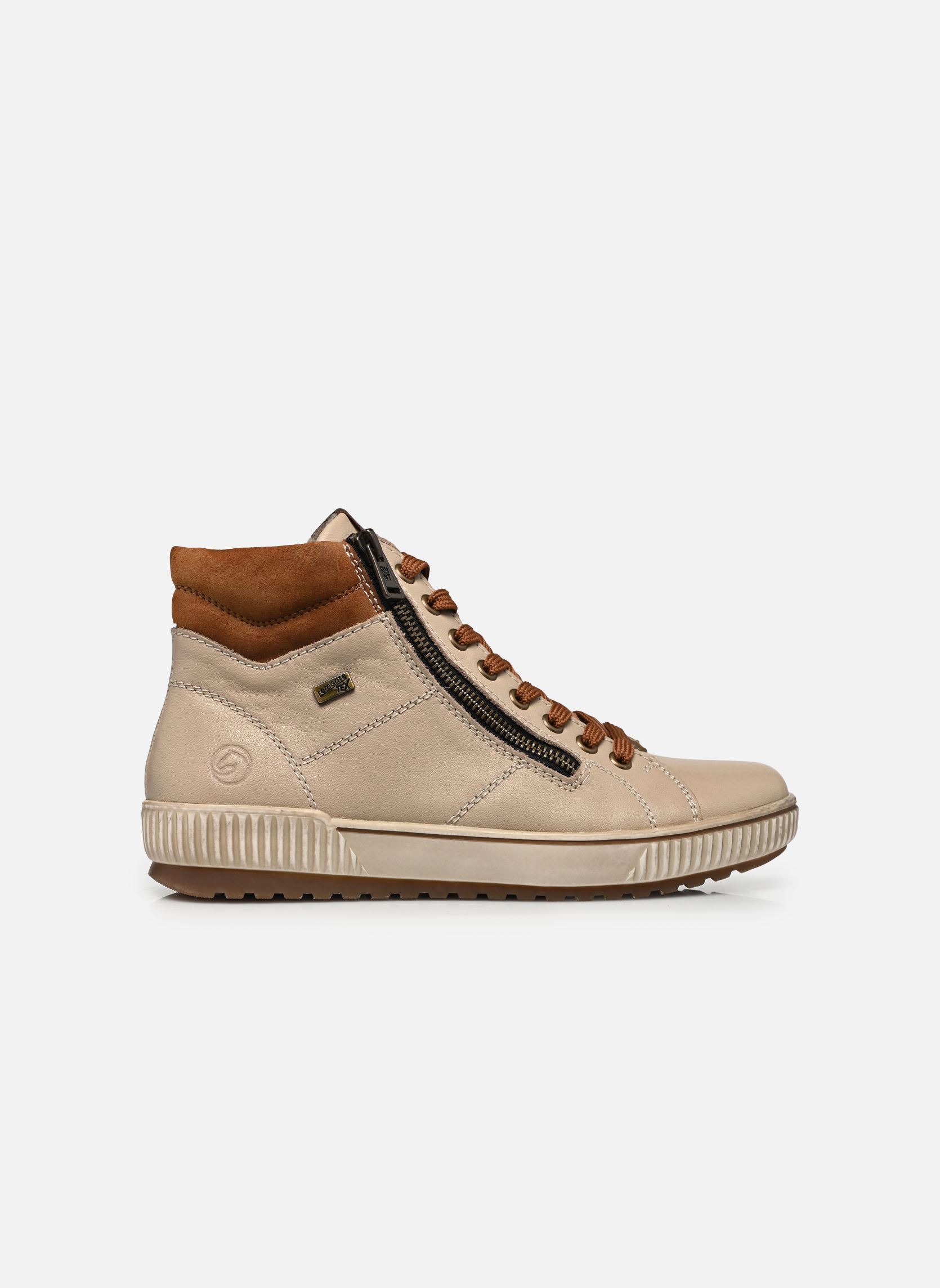 Baskets montantes D0772 femme beige Remonte Baskets montantes D0772 femme beige GINGER/REH