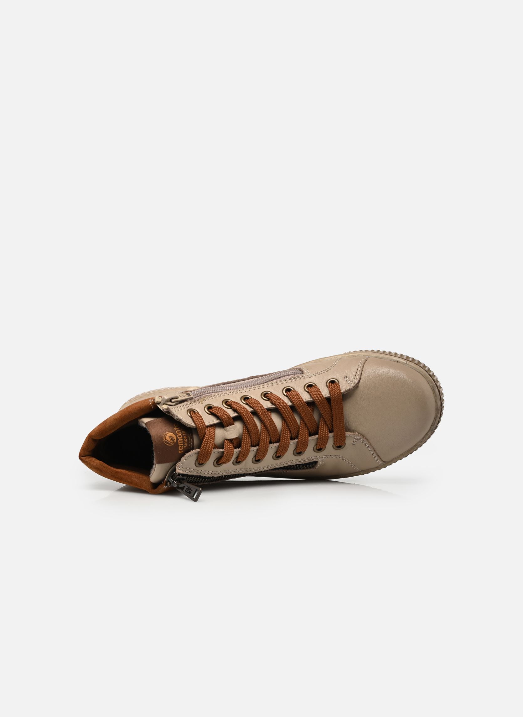 Baskets montantes D0772 femme beige Remonte Baskets montantes D0772 femme beige GINGER/REH
