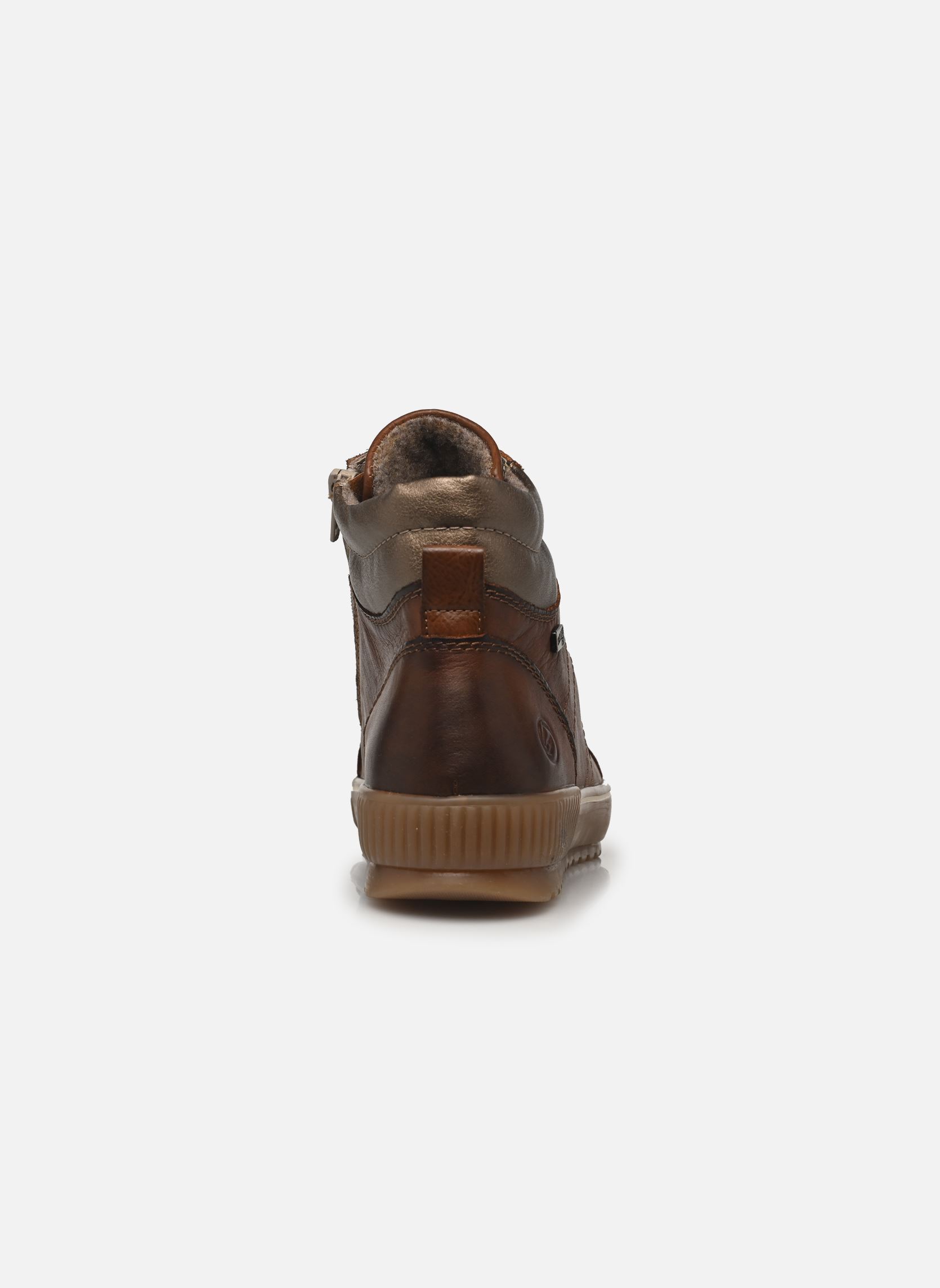 Hoge sneakers D0781 dames bruin Remonte Hoge sneakers D0781 dames bruin MUSKAT/CAYENNE/BRONZE