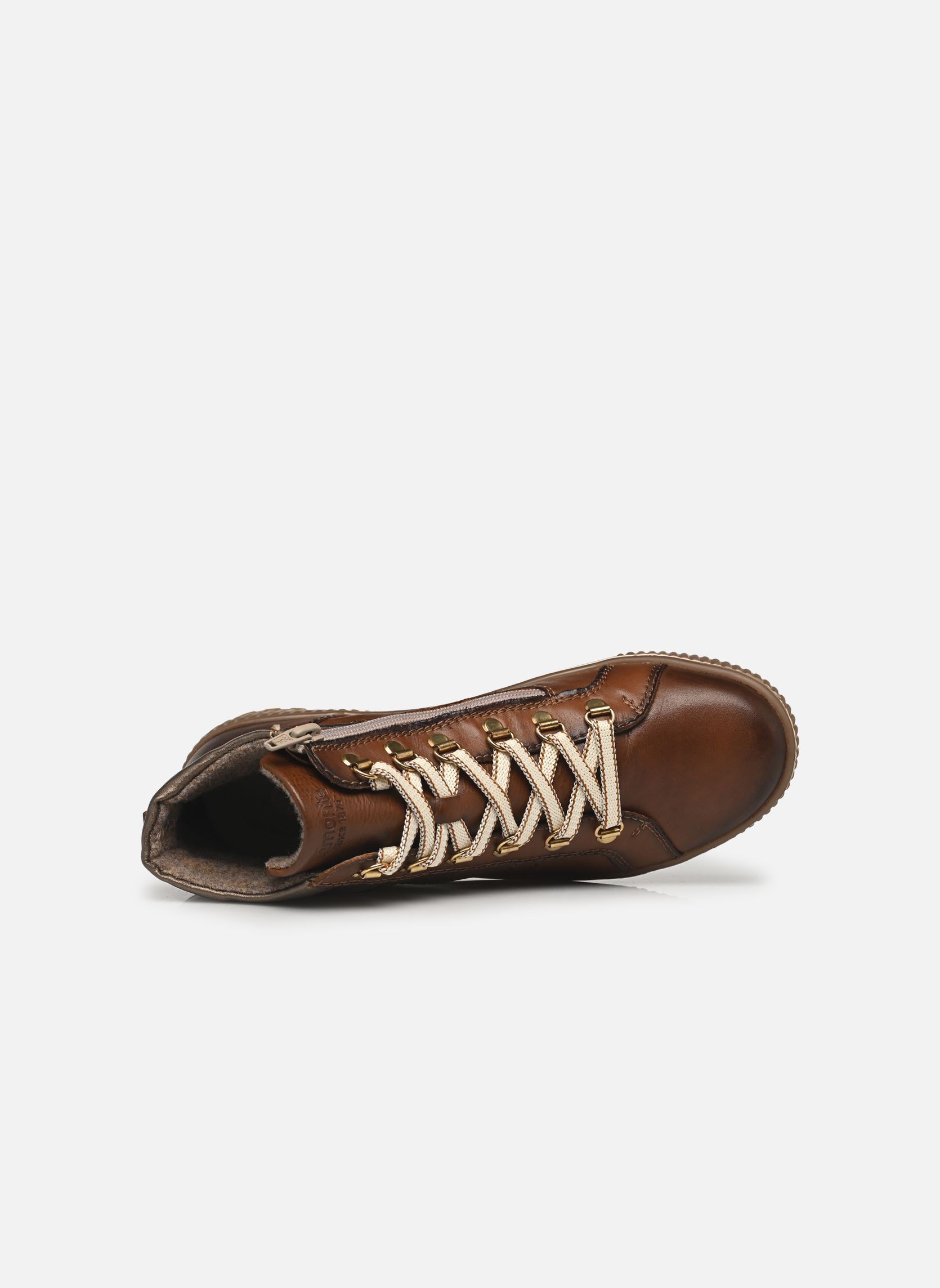 Hoge sneakers D0781 dames bruin Remonte Hoge sneakers D0781 dames bruin MUSKAT/CAYENNE/BRONZE