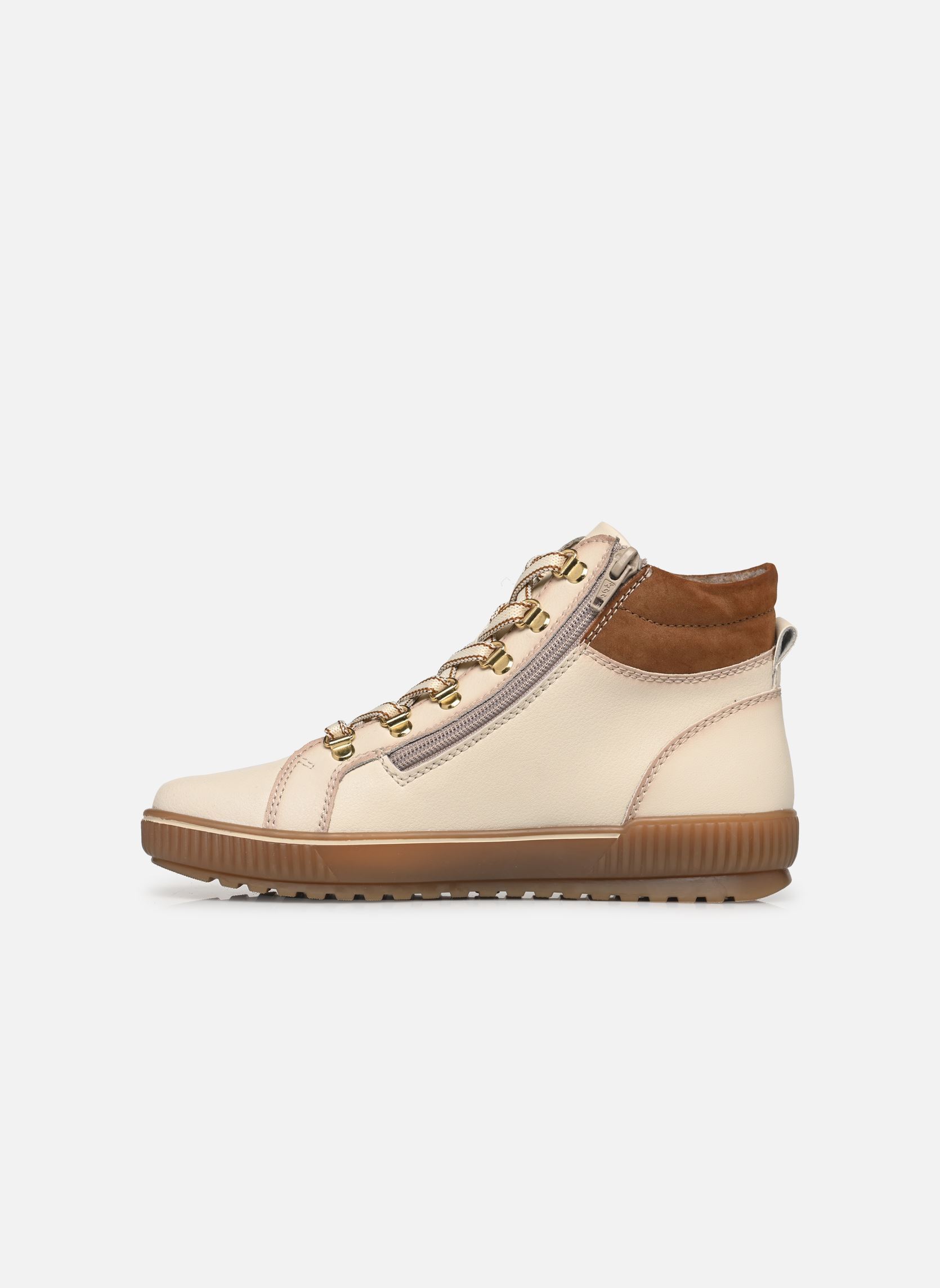 Hoge sneakers D0781 dames wit Remonte Hoge sneakers D0781 dames wit COTTON/COTTON/REH
