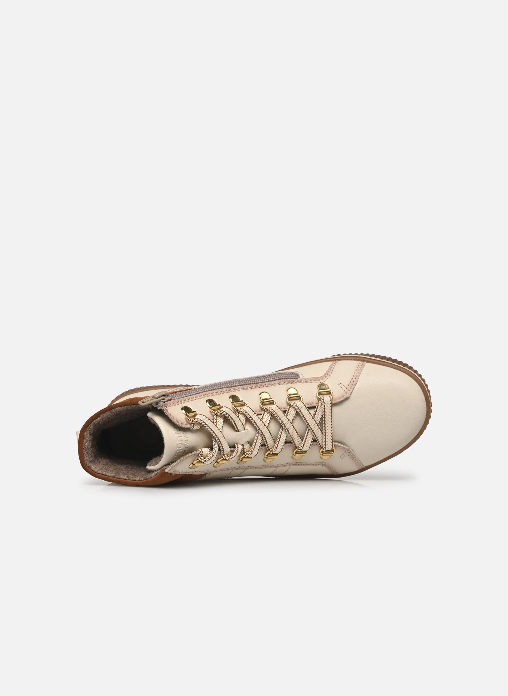 Hoge sneakers D0781 dames wit Remonte Hoge sneakers D0781 dames wit COTTON/COTTON/REH