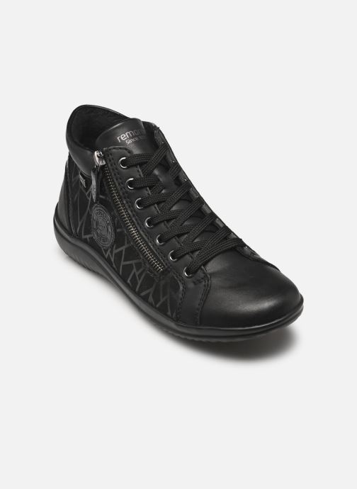 Remonte Hoge sneakers D1E72 dames zwart