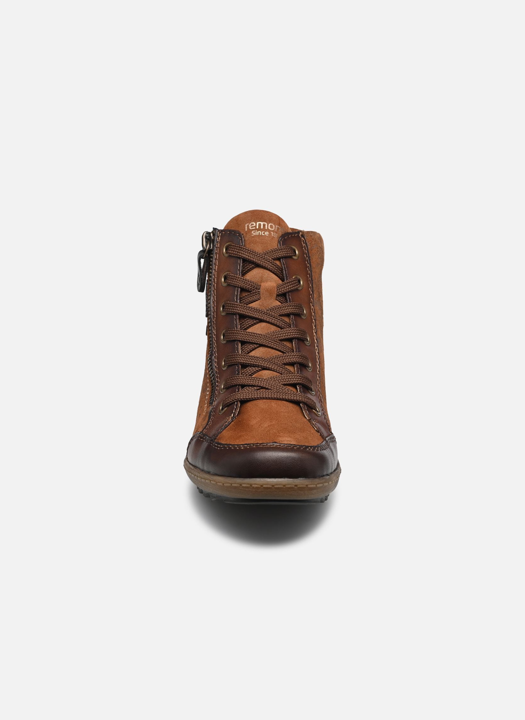 Hoge sneakers R1441 dames bruin Remonte Hoge sneakers R1441 dames bruin CHESTNUT/WOOD/KUPFER/ANITK/REH