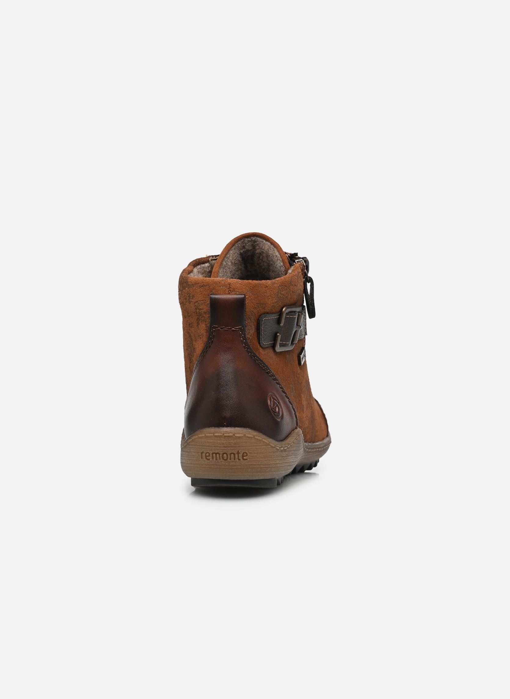 Hoge sneakers R1441 dames bruin Remonte Hoge sneakers R1441 dames bruin CHESTNUT/WOOD/KUPFER/ANITK/REH