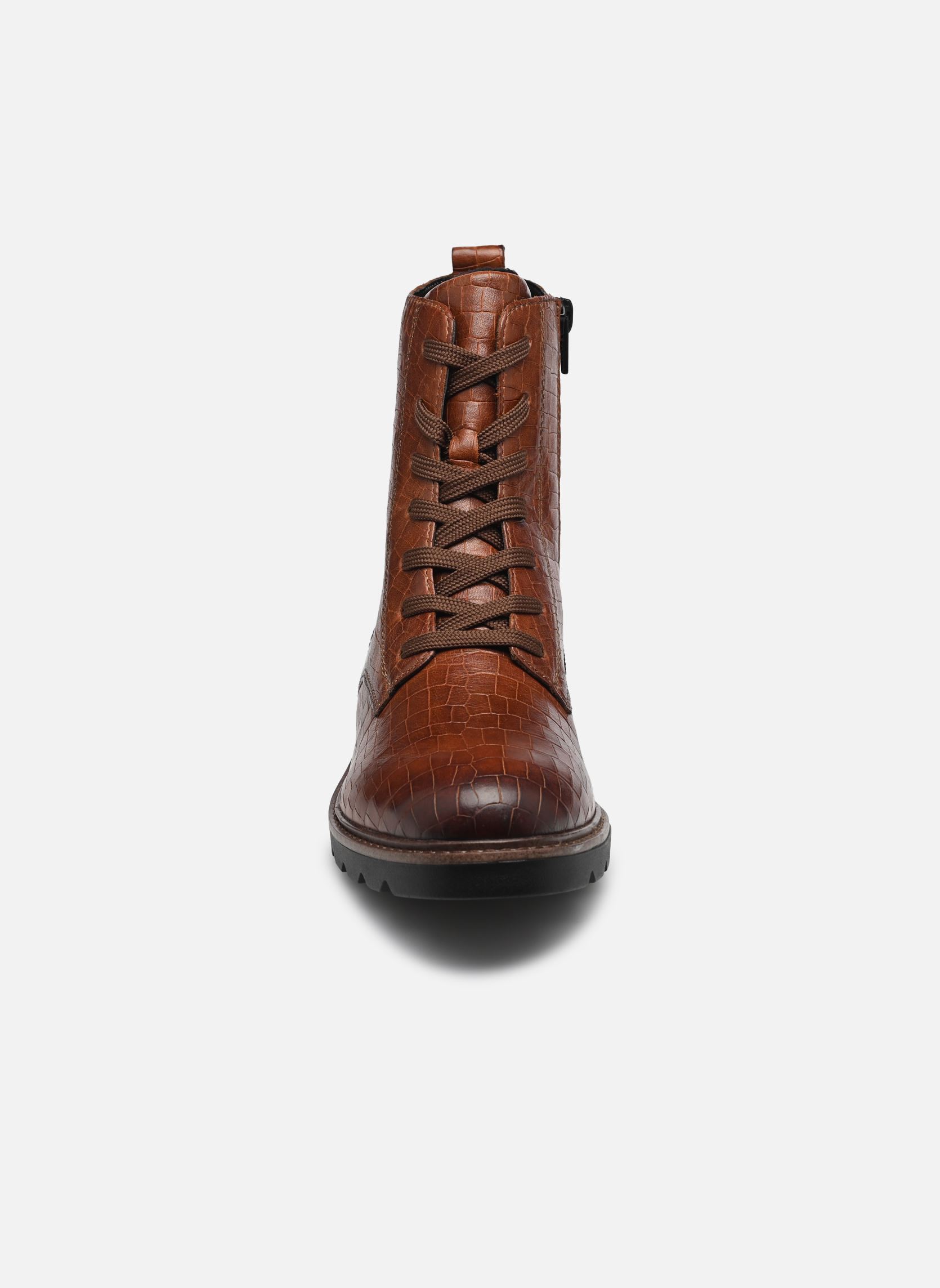 Bottines à lacets D2Q71 femme marron Remonte Bottines à lacets D2Q71 femme marron NUSS