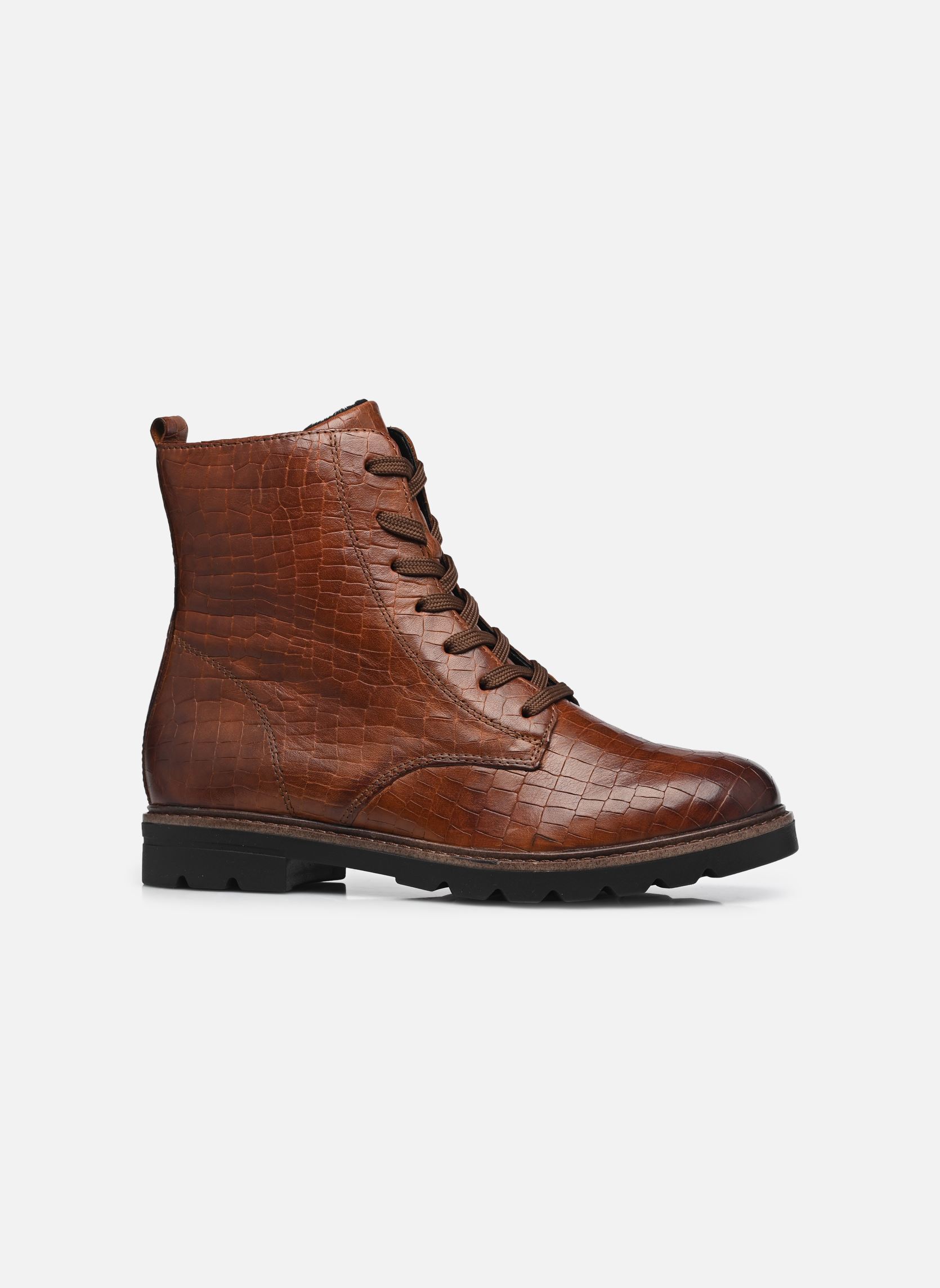 Bottines à lacets D2Q71 femme marron Remonte Bottines à lacets D2Q71 femme marron NUSS