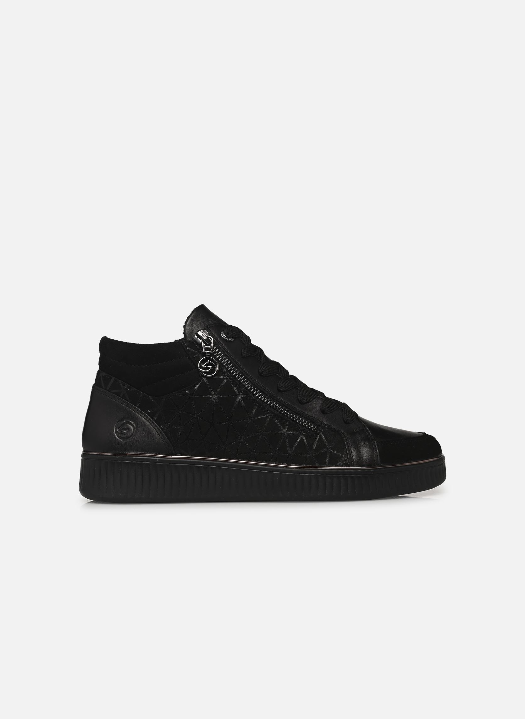 Baskets montantes D2E70 femme noir Remonte Baskets montantes D2E70 femme noir SCHWARZ/SCHWARZ/SCHWARZ/SCHWAR