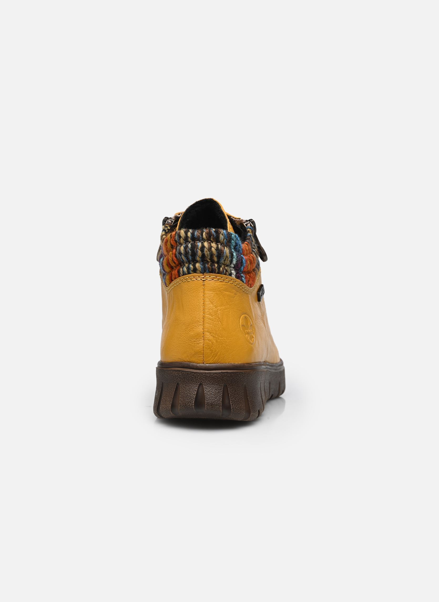 Sneakers alte N1305 donna giallo Rieker Sneakers alte N1305 donna giallo SCHWARZ/LEO-GREY/SCHWARZ