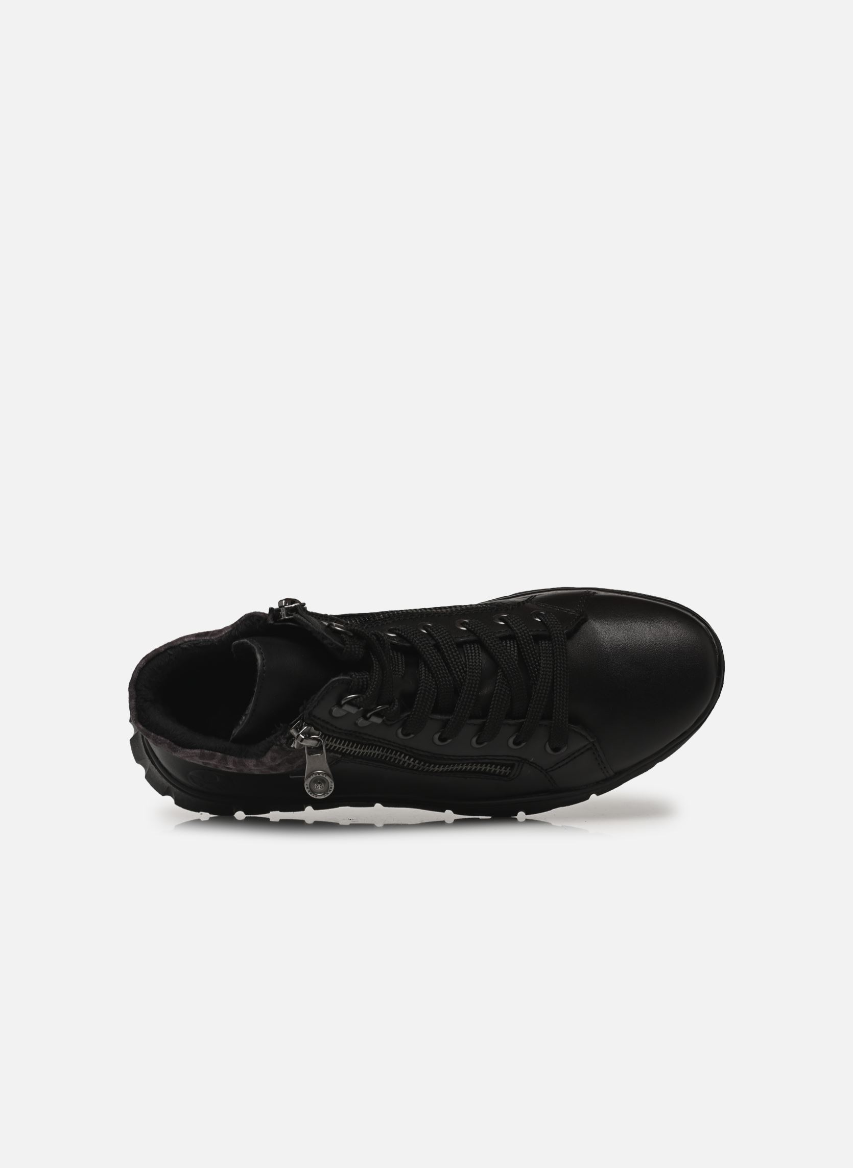Baskets montantes N1305 femme noir Rieker Baskets montantes N1305 femme noir SCHWARZ/LEO-GREY/SCHWARZ NEW
